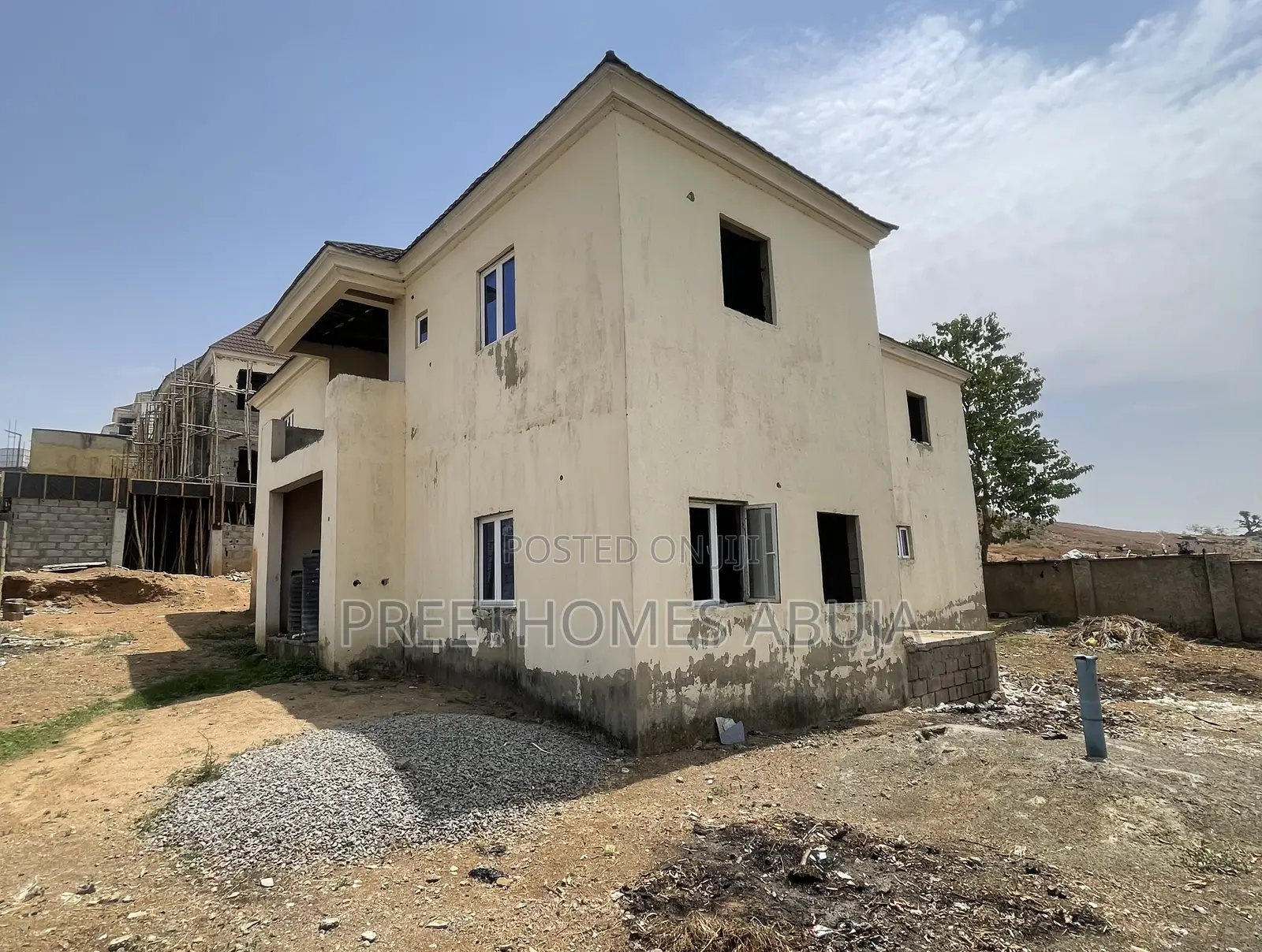 6 Bedrooms Advance Carcass in Asokoro