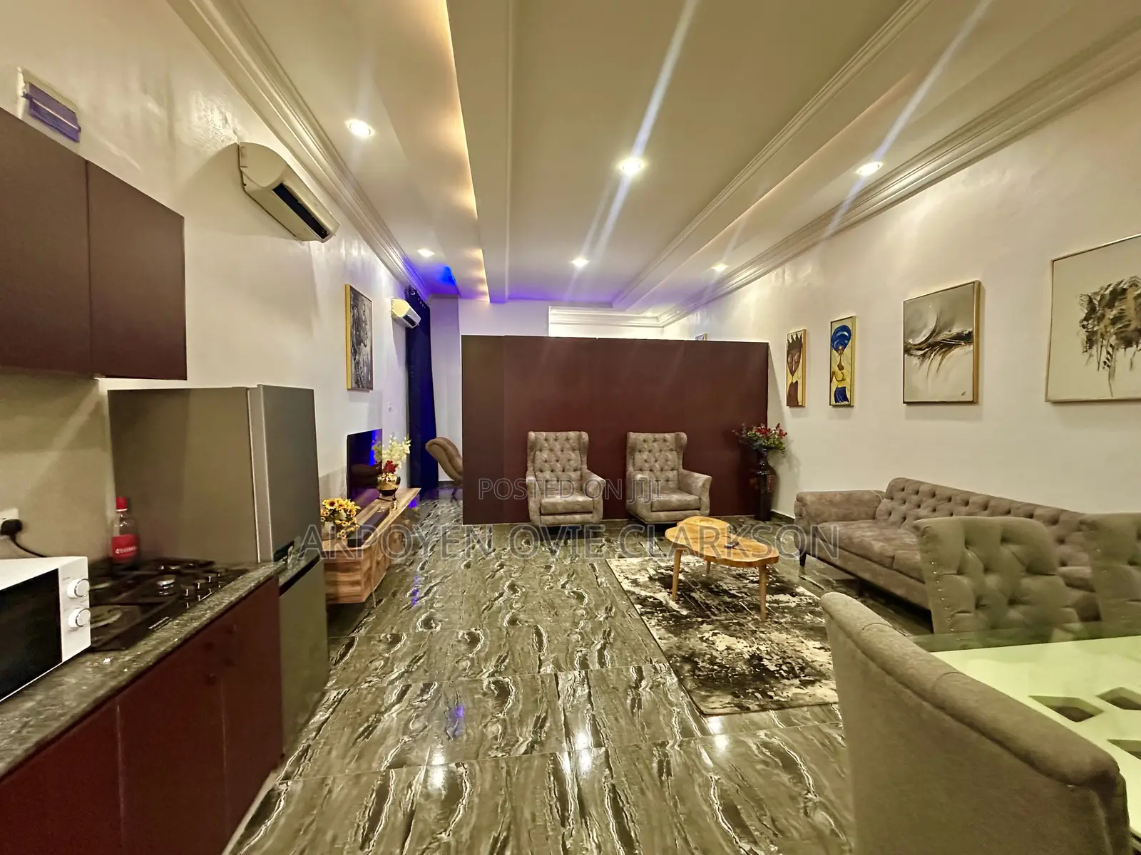 Furnished 1bdrm Apartment in Garki 2 for rent in Garki 2