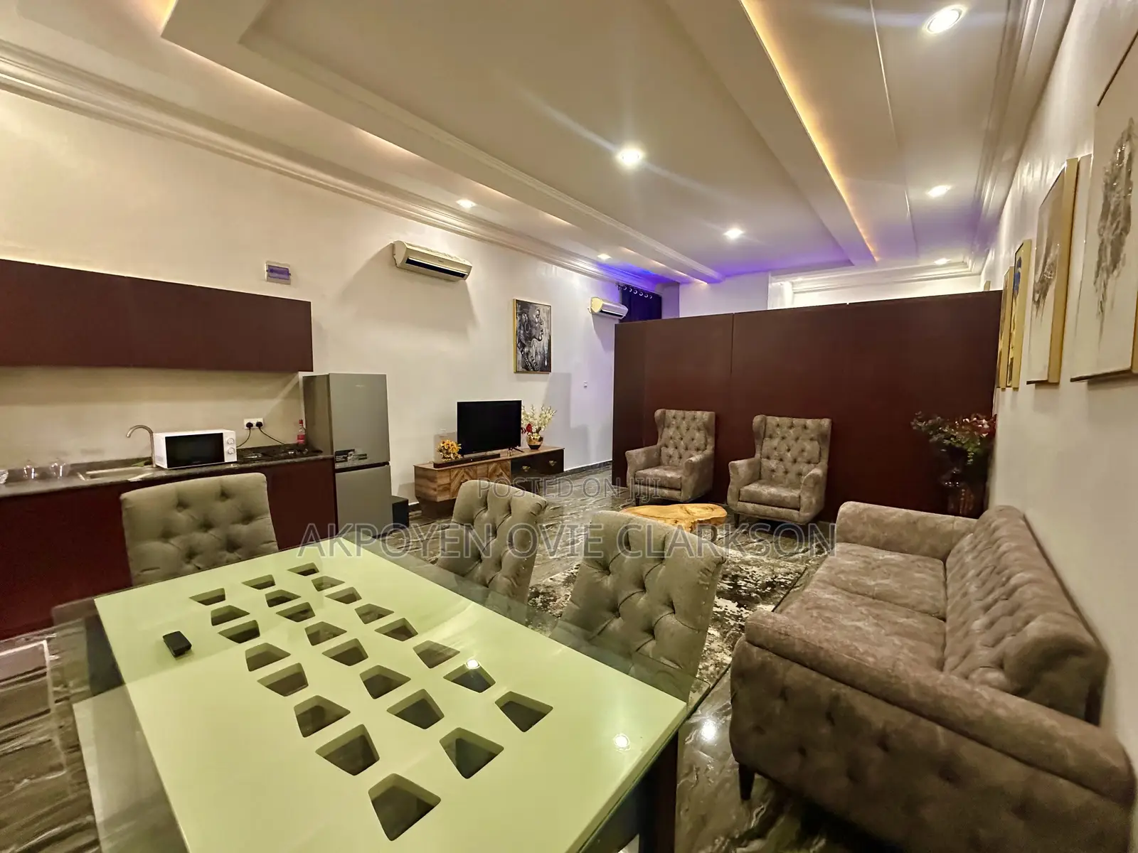 Furnished 1bdrm Apartment in Garki 2 for rent in Garki 2