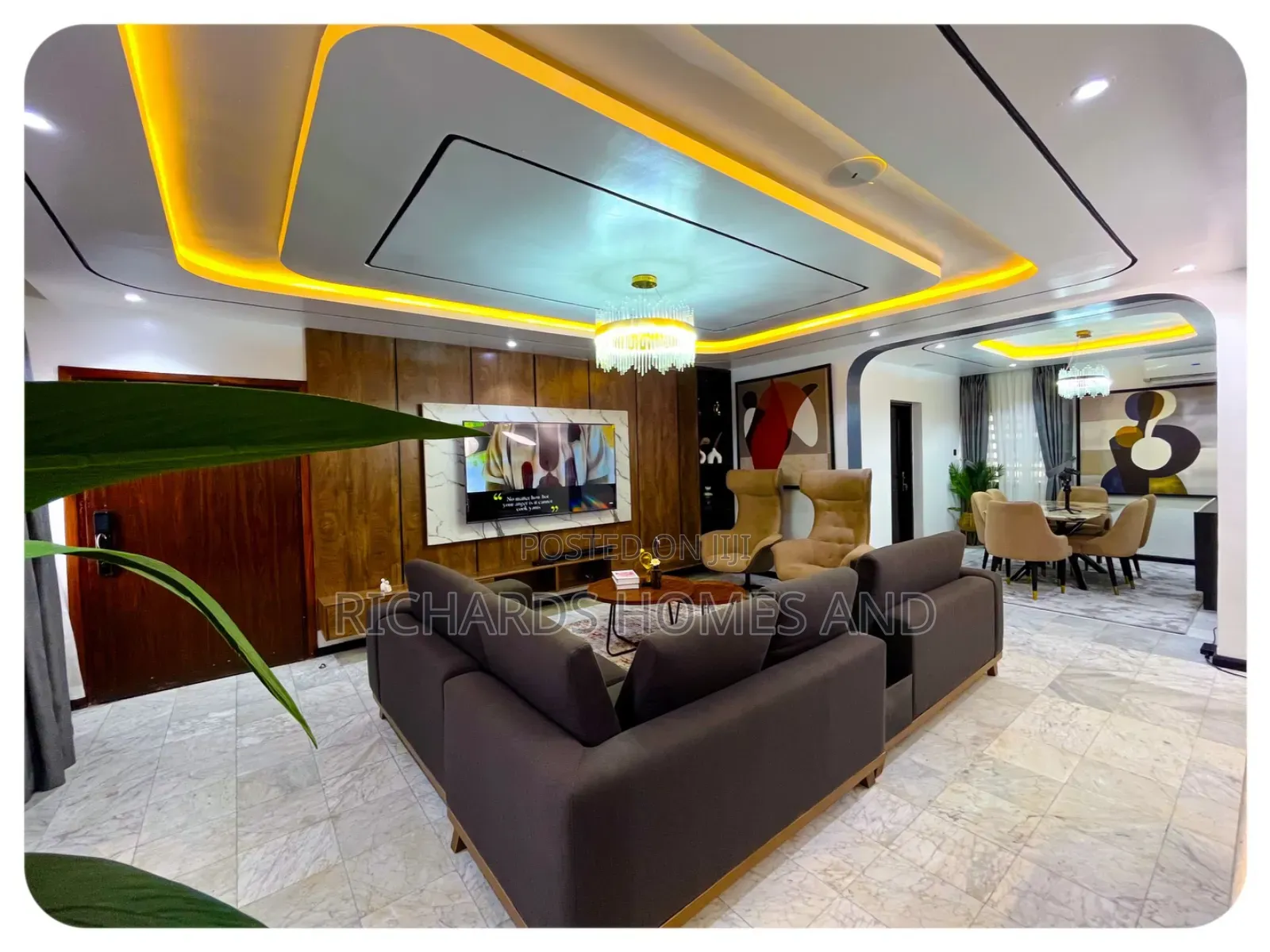 Furnished 3bdrm Apartment in Victoria Island Extension for rent in Victoria Island Extension