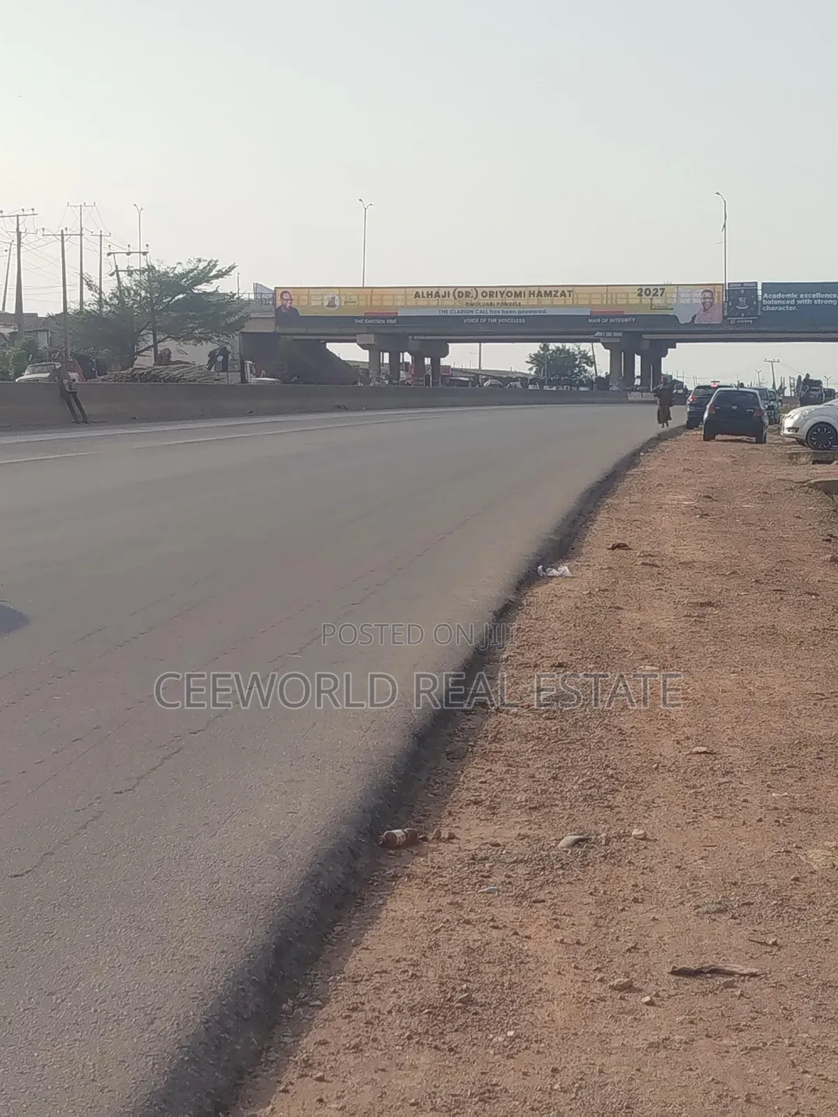 650sqm(With Around 1000sqm Setback Available for Sale at Akobo Bridge in Akobo