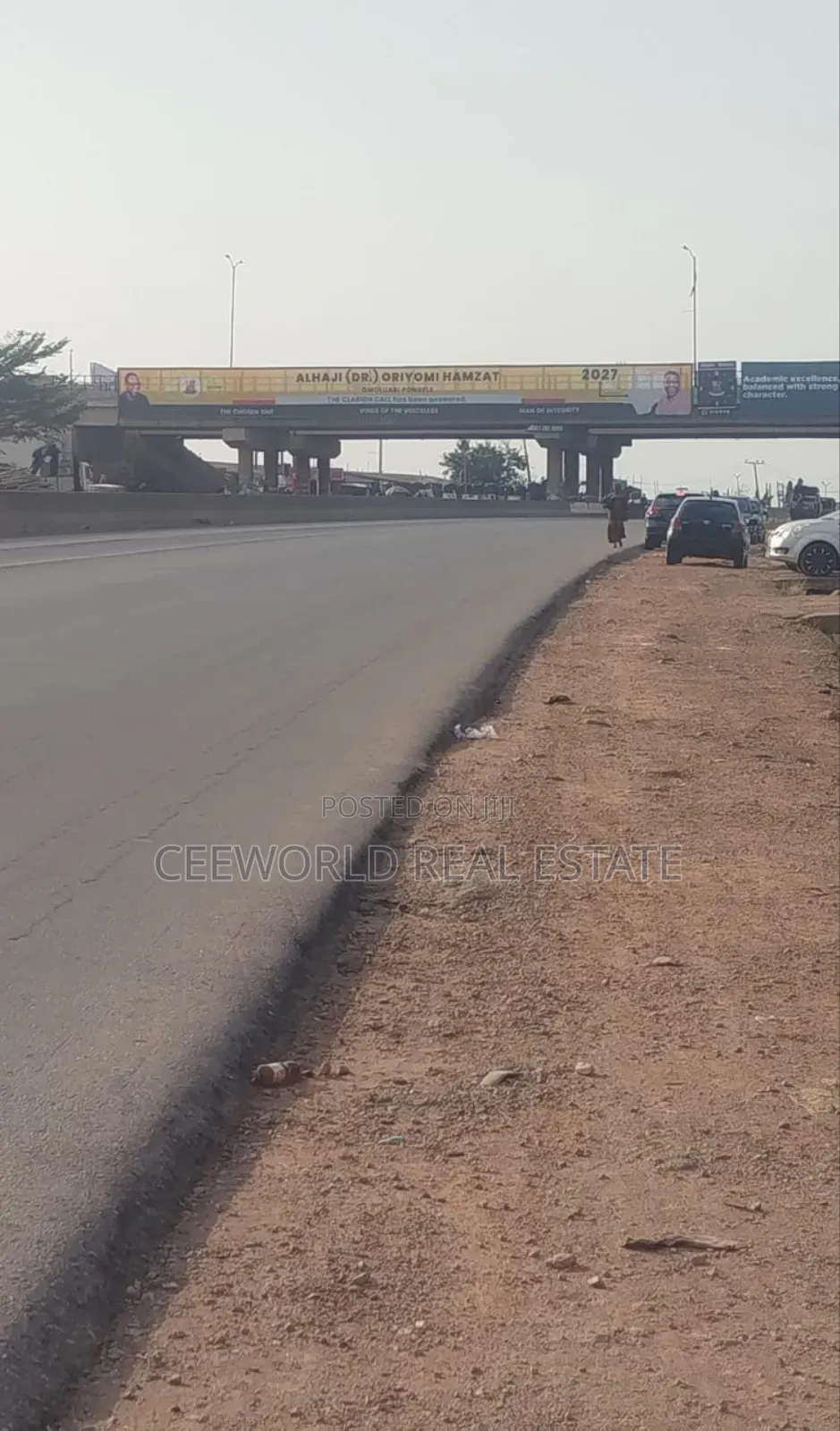 650sqm(With Around 1000sqm Setback Available for Sale at Akobo Bridge in Akobo