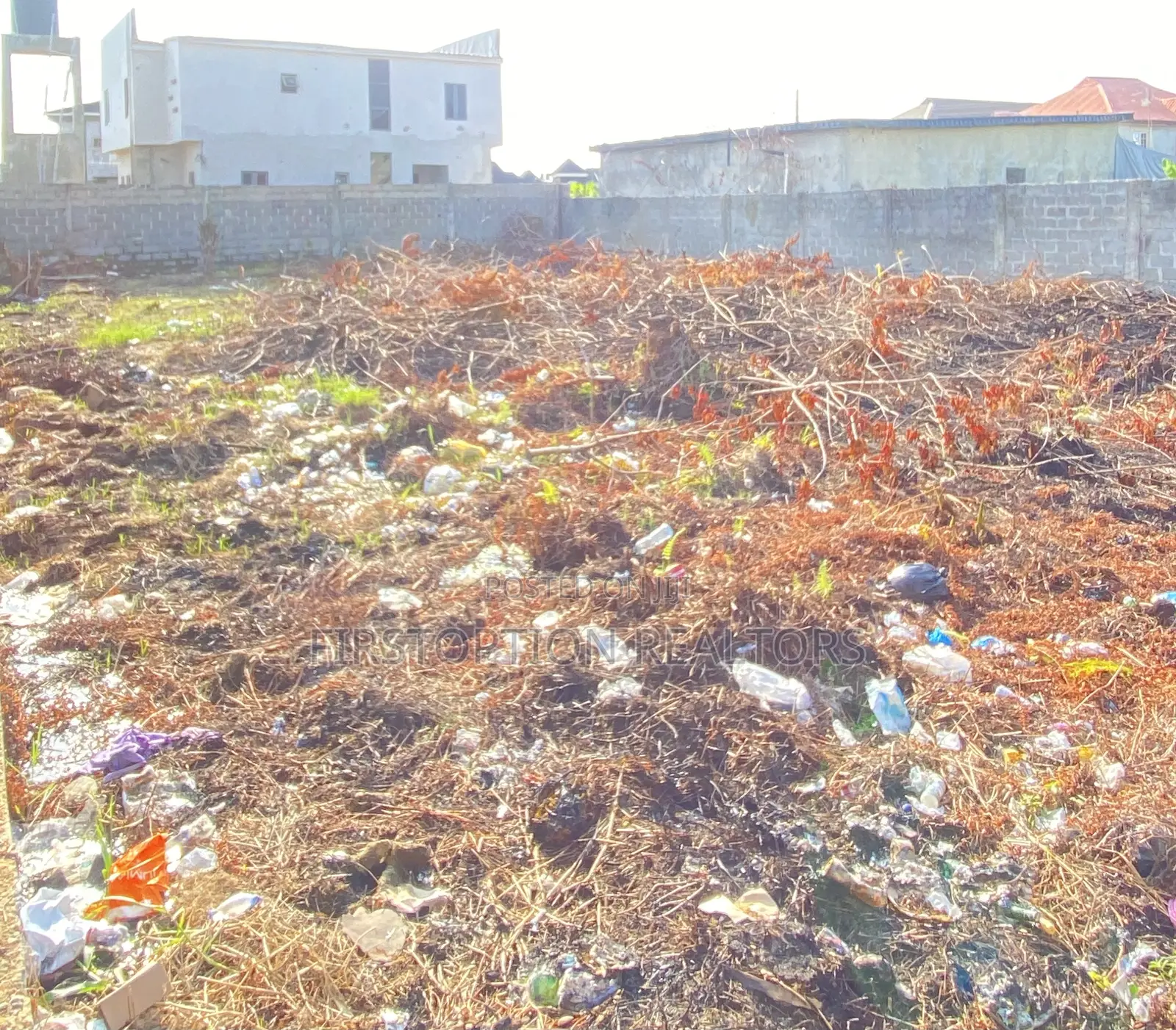 Half Plot of Land Measuring 350sqm at Ogombo Ajah in Ogombo