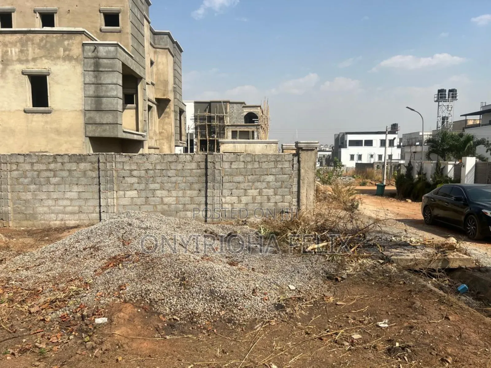 Estate Plot to Be Built 4bedroom Terrace Duplex in Life Camp