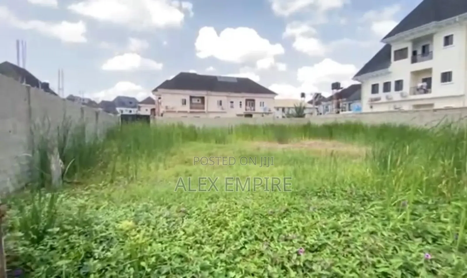 Half Plot Land for Sale in Greenfield Estate, Ago in Ago Palace