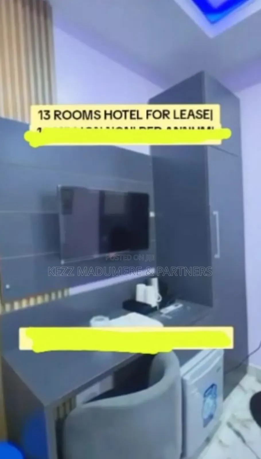 To Let/ Lease : 52 Rooms Hotel , , Agip Port Harcourt in New Layout
