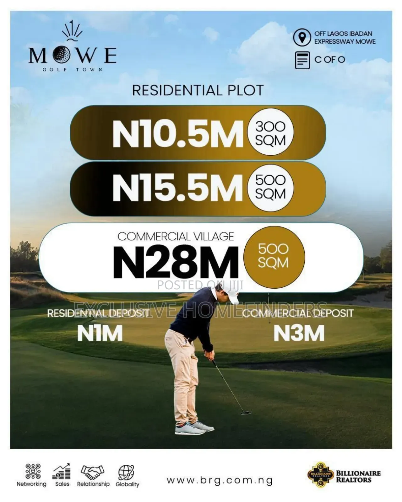 3bdrm Duplex in Mowe Golf Town,, Ogun Waterside for sale in Ogun Waterside