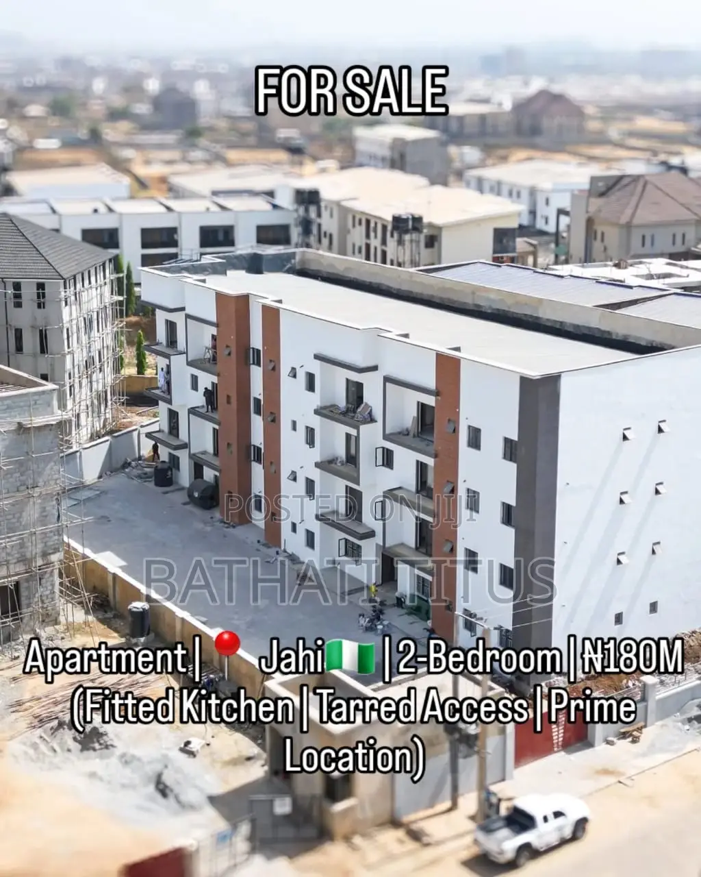2bdrm Block of Flats in Jahi for sale in Jahi