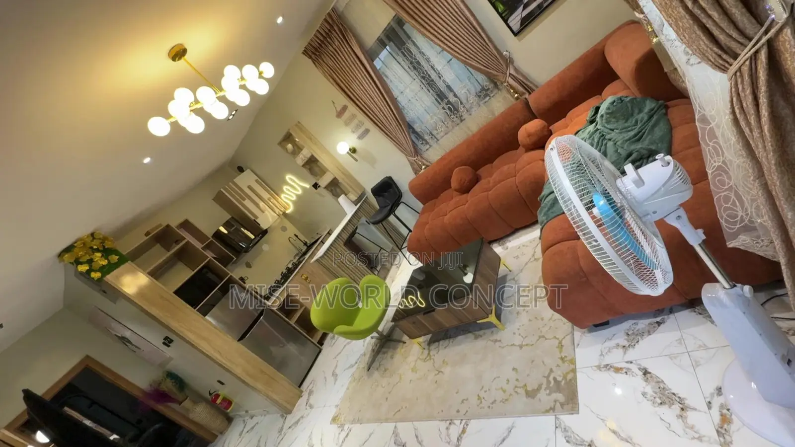 One Bedroom And Parlor Fully Serviced Shortlet Apartment. in Abule Egba