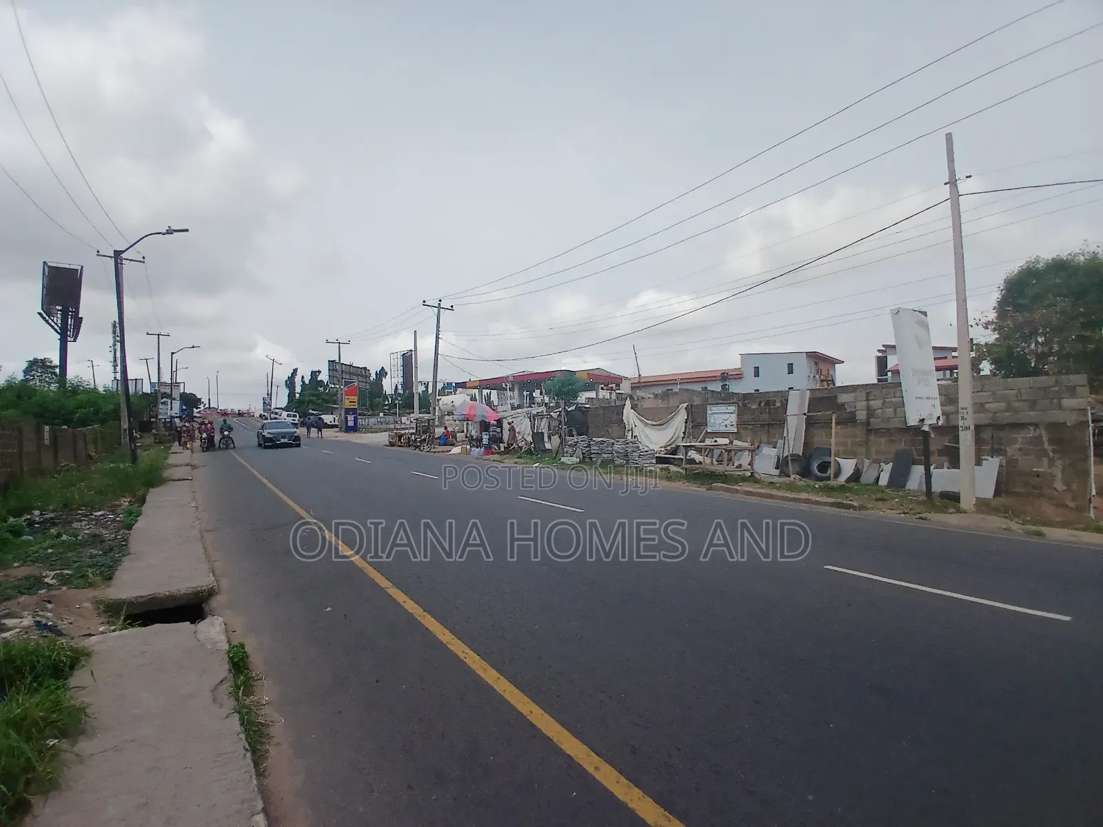 4 Plots Of Commercial Land For Lease Along Liberty Road, Ibadan in Rind Road
