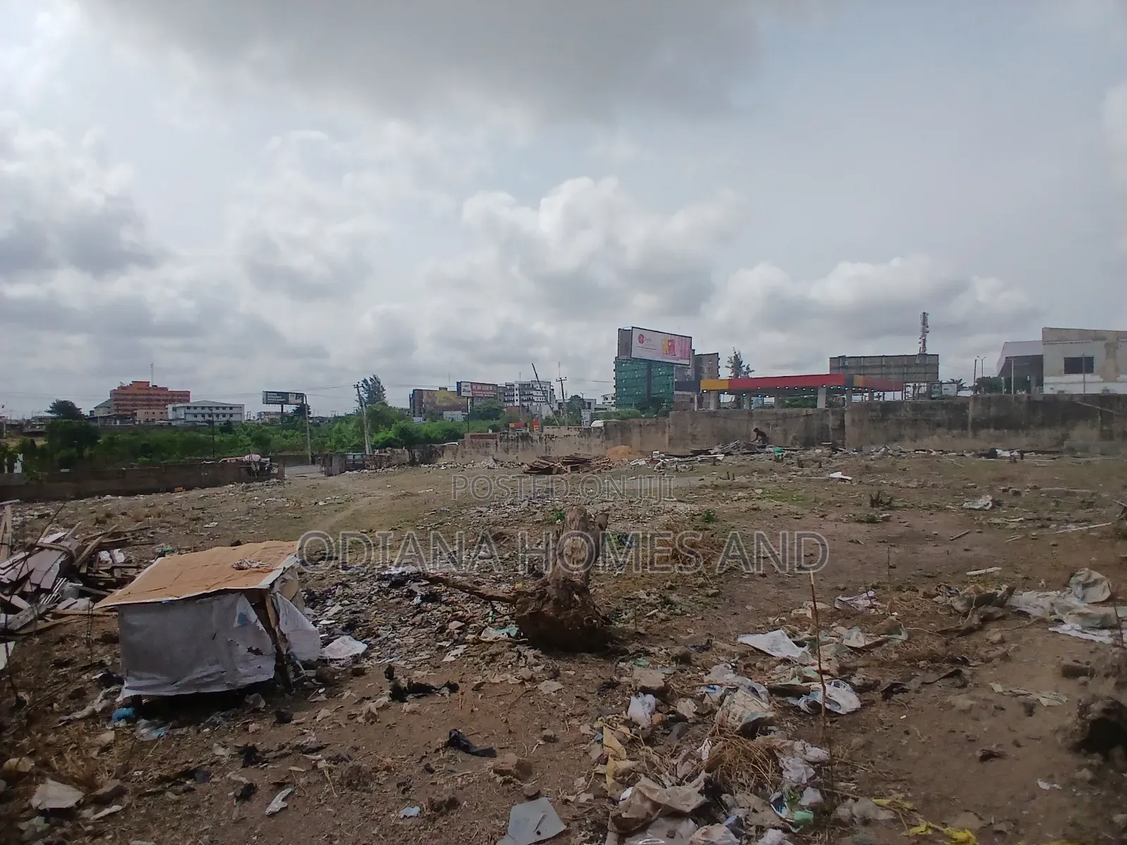 4 Plots Of Commercial Land For Lease Along Liberty Road, Ibadan in Rind Road