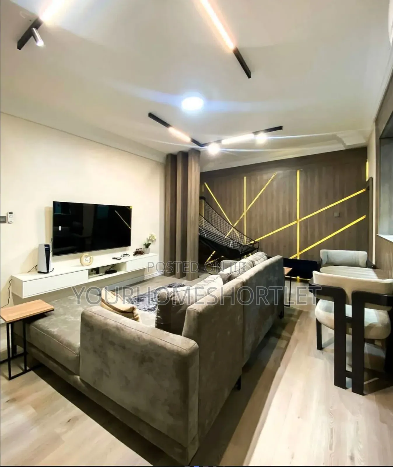 Luxury 1 Bedroom With Ps5, Basketball Ball Court and Private Seat Out in Jabi