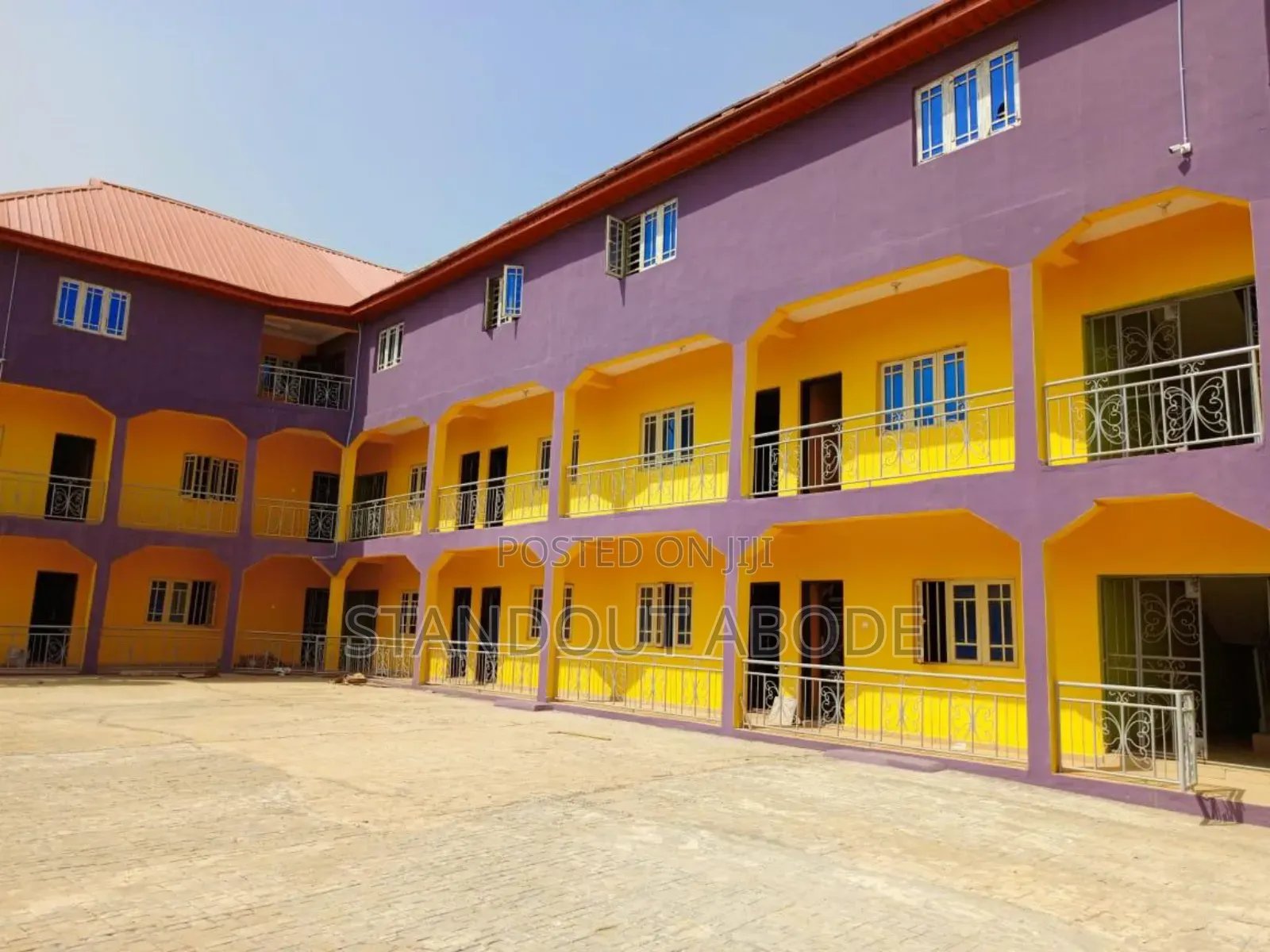 Functioning 10 Classroom School With Solar, CCTV on 2 Plots for Sale in Isolo