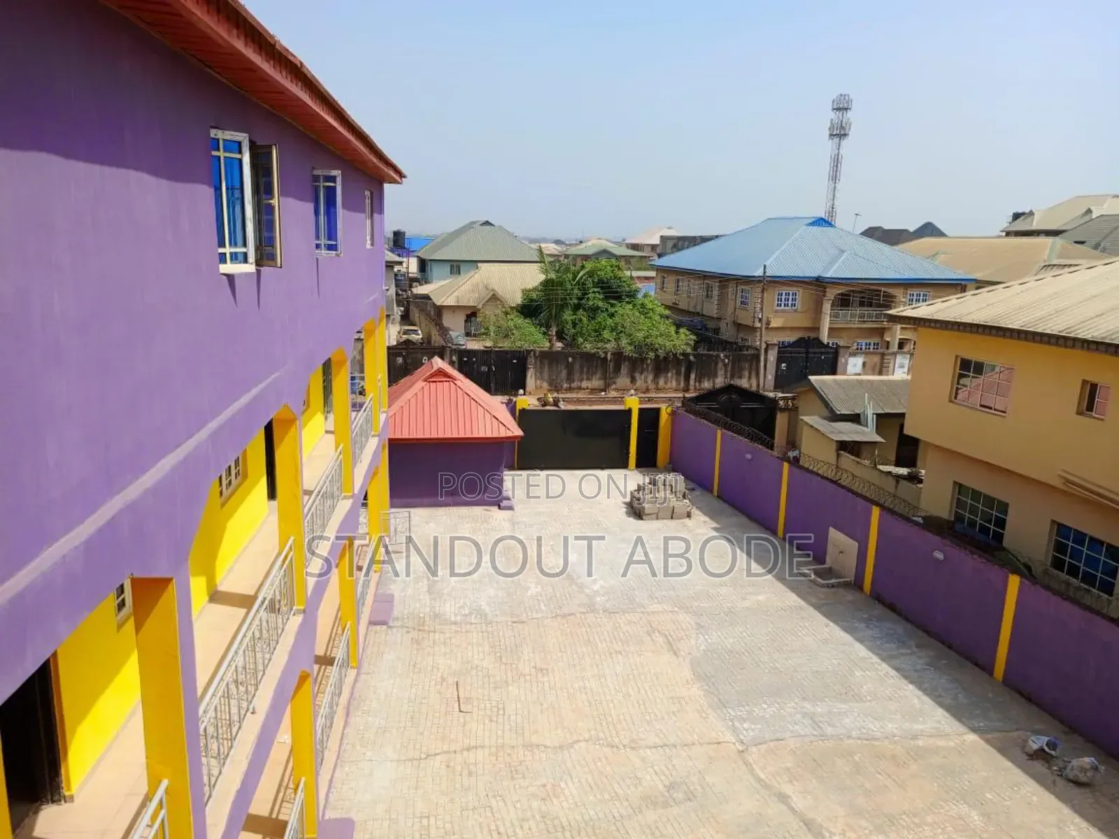 Functioning 10 Classroom School With Solar, CCTV on 2 Plots for Sale in Isolo