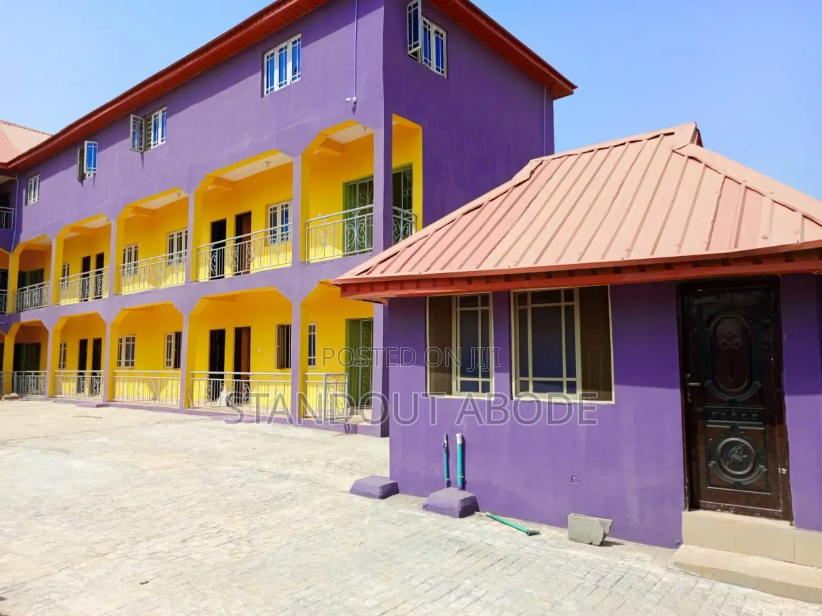 Functioning 10 Classroom School With Solar, CCTV on 2 Plots for Sale in Isolo