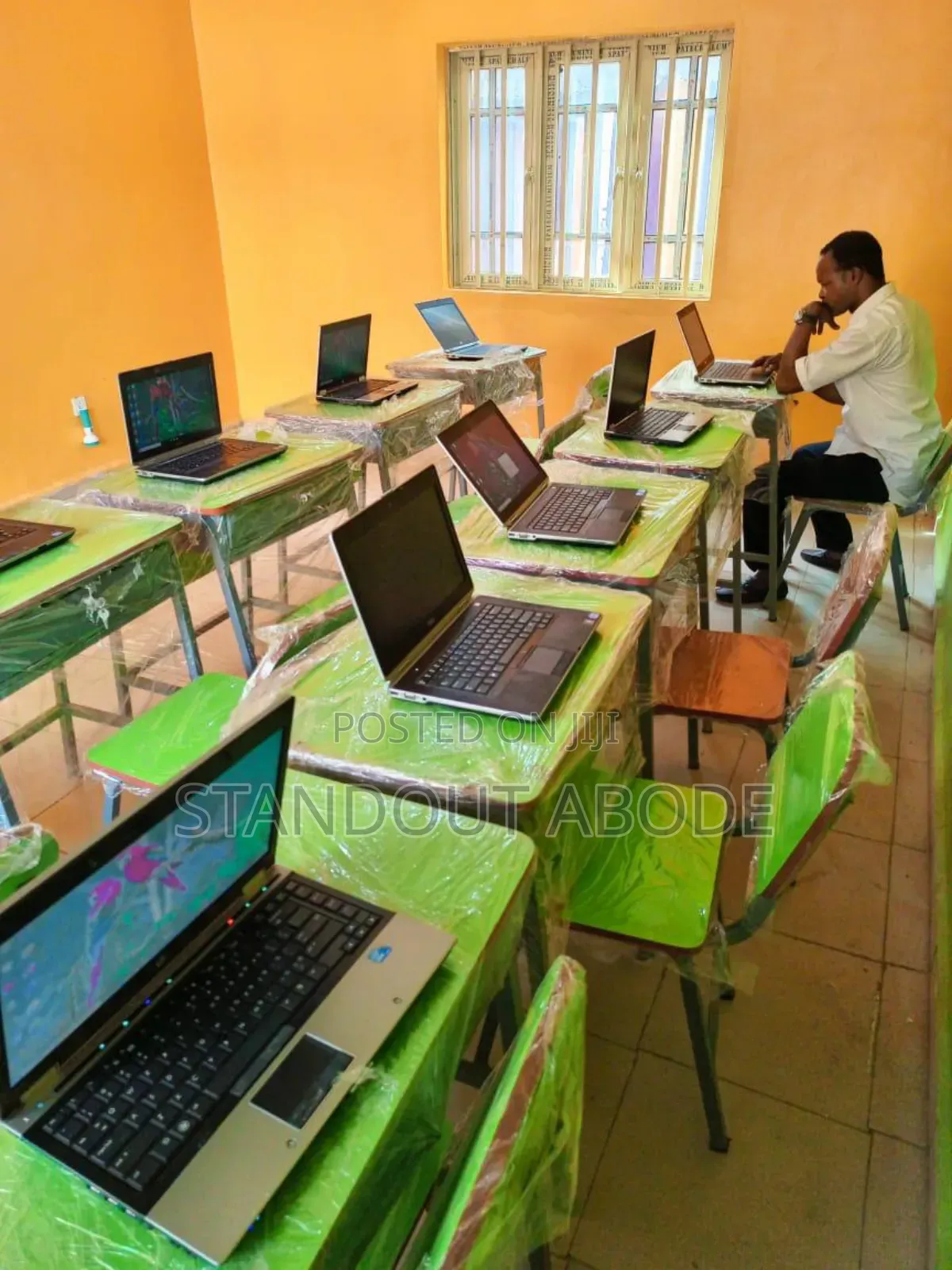Functioning 10 Classroom School With Solar, CCTV on 2 Plots for Sale in Isolo