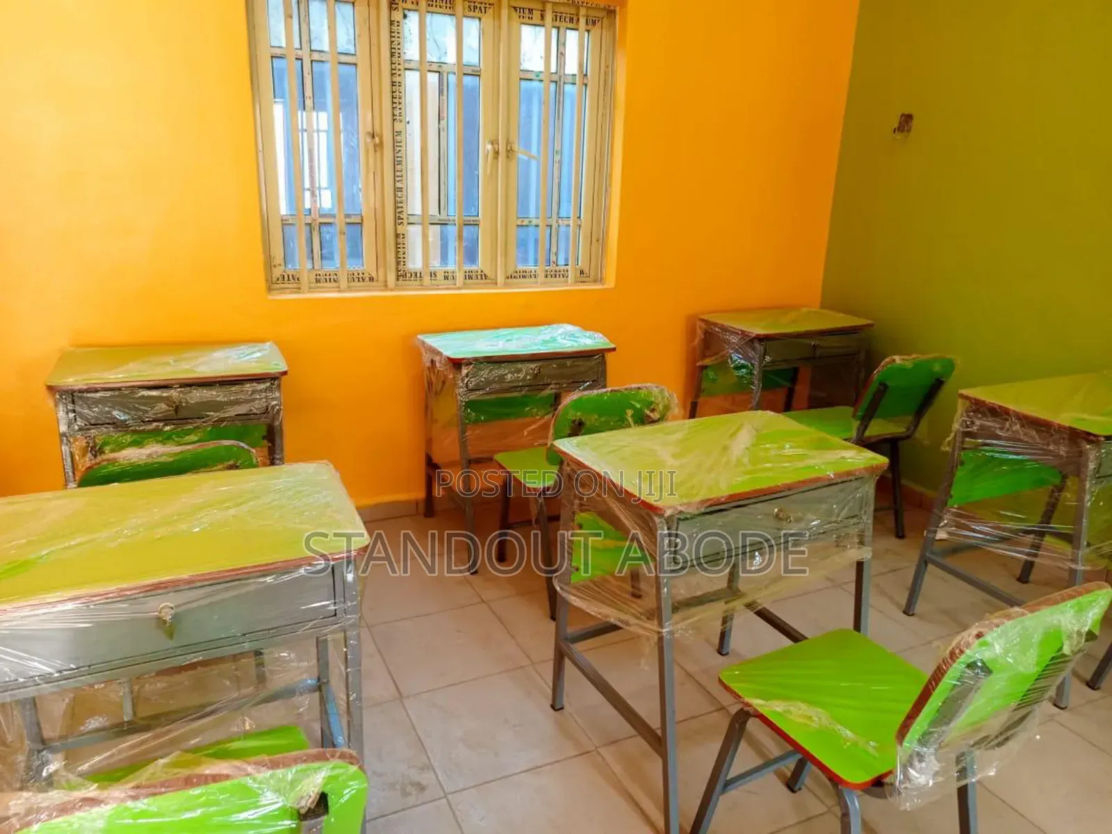 Functioning 10 Classroom School With Solar, CCTV on 2 Plots for Sale in Isolo