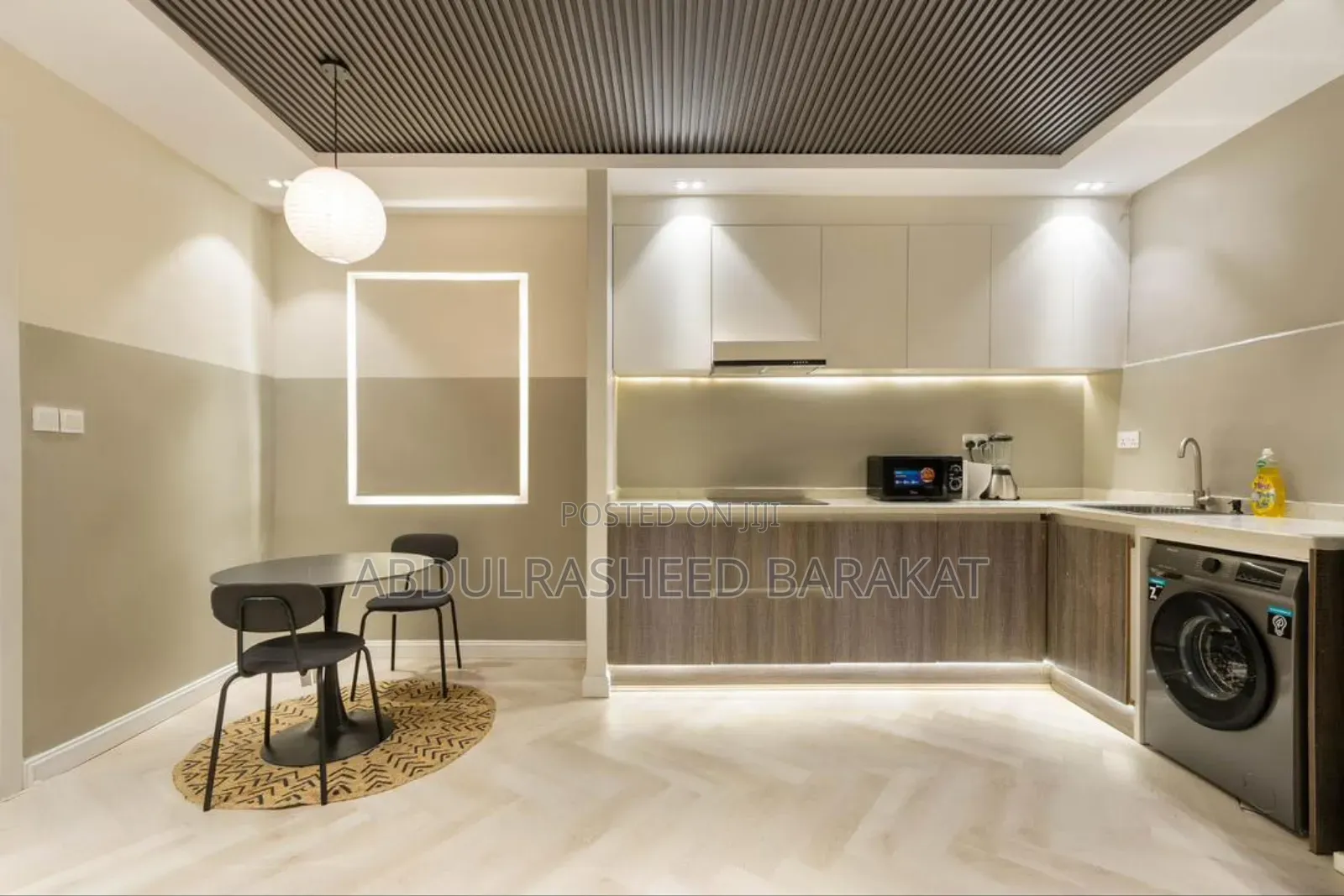 Luxury One Bedroom Apartment Balcony and Gym in Lekki Phase 1