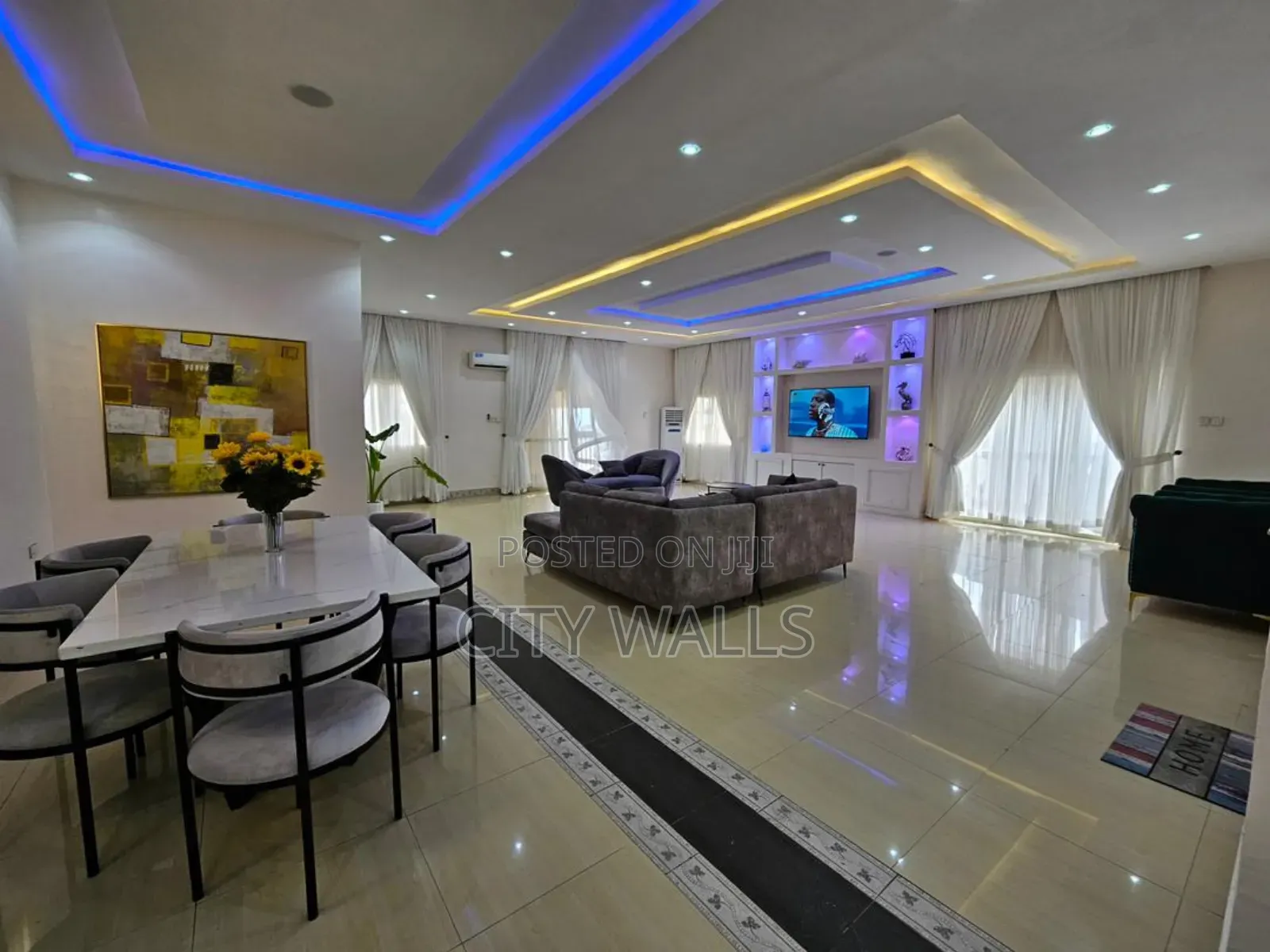 Furnished 4bdrm Duplex in Chevron for rent in Chevron