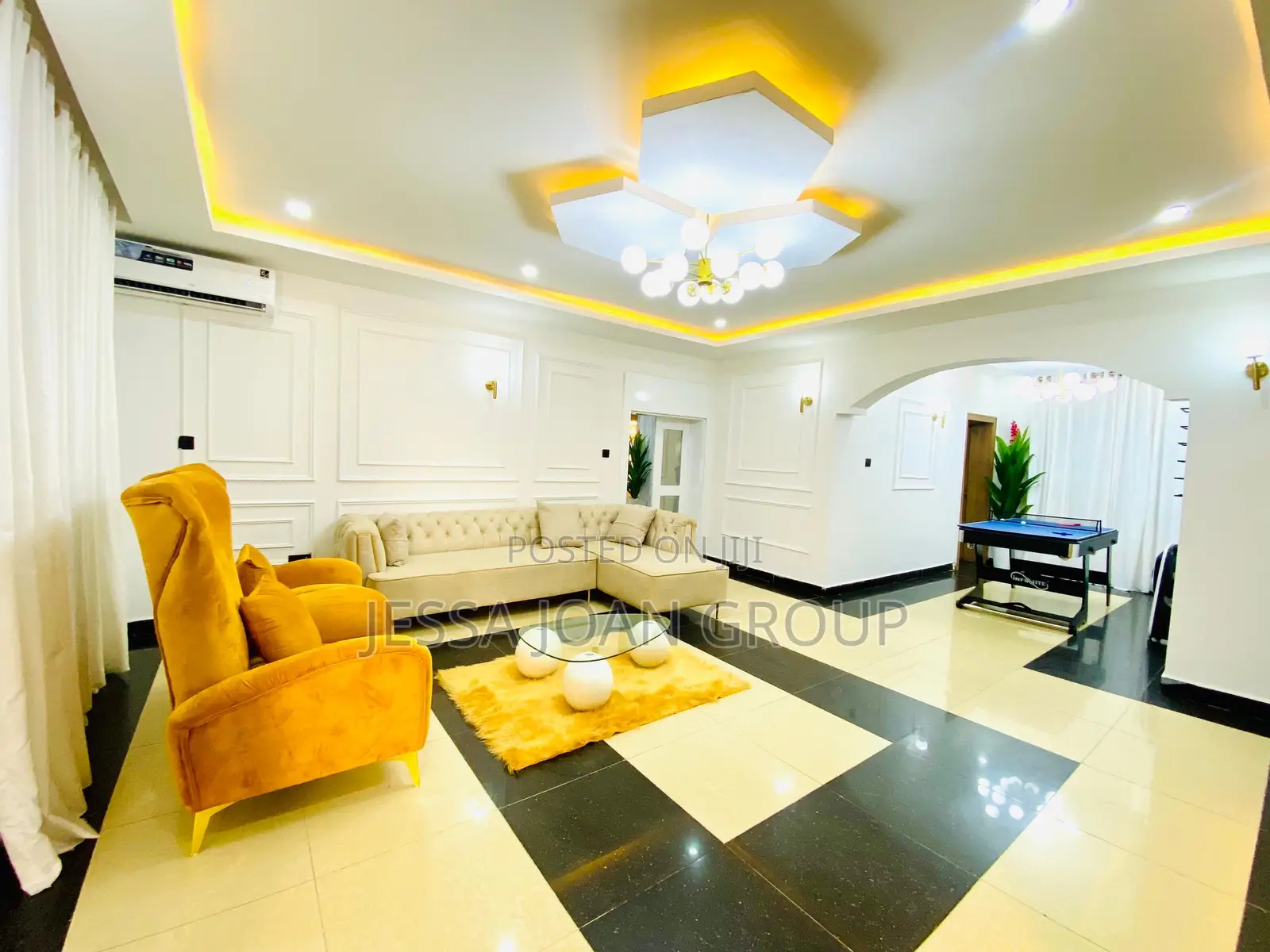 Furnished 3bdrm Block of Flats in Guzape for rent in Guzape District