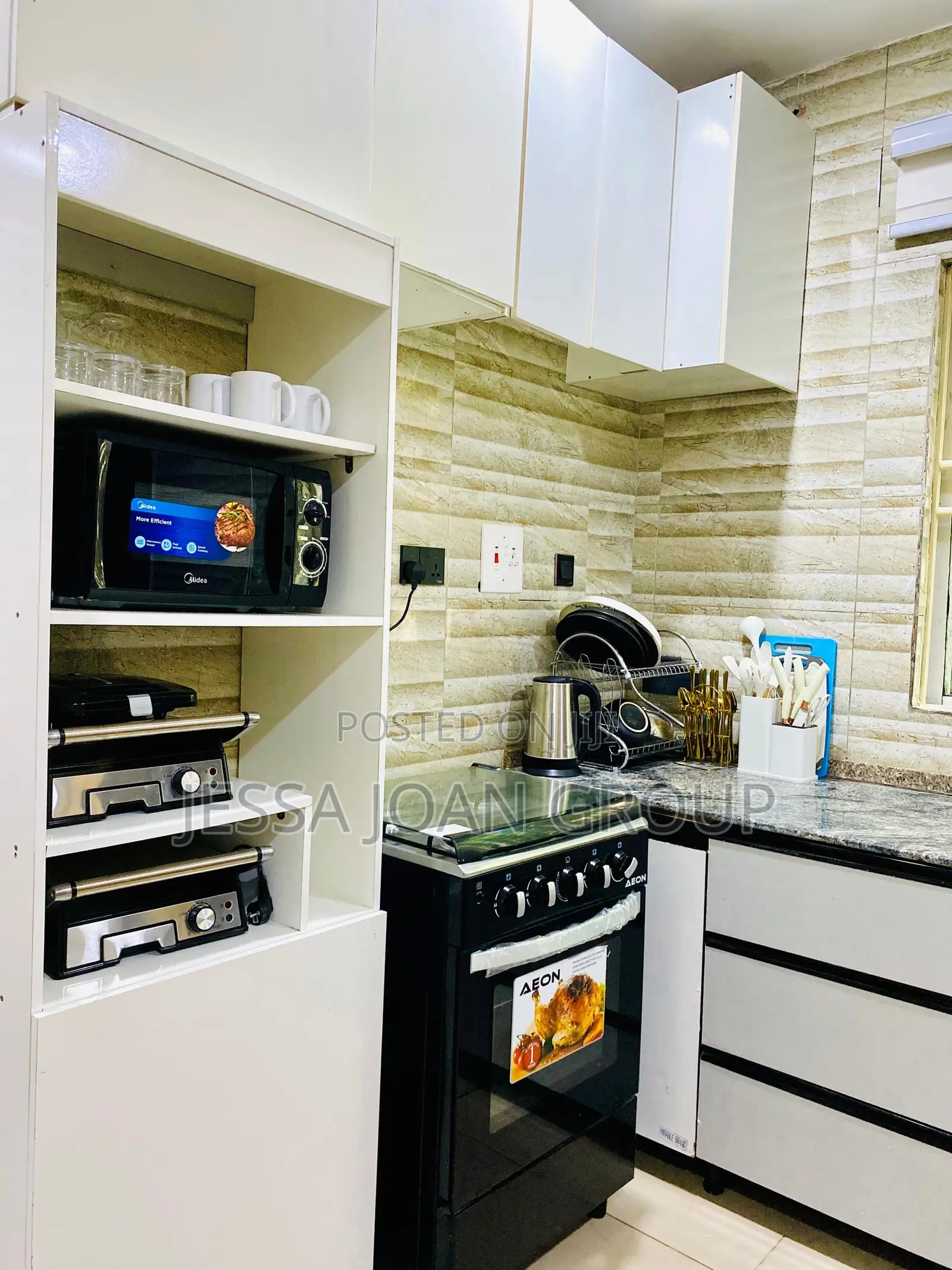 Furnished 3bdrm Block of Flats in Guzape for rent in Guzape District