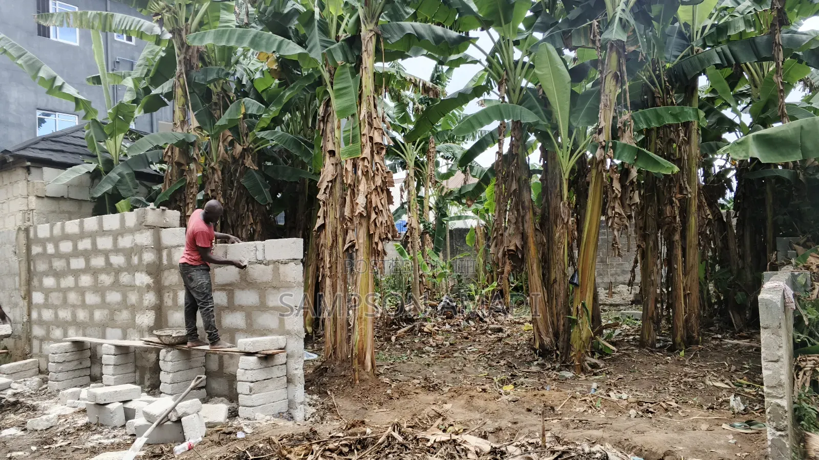 A Plot of Land for Sale Fenced at Alakahia by First Mechanic in Port-Harcourt