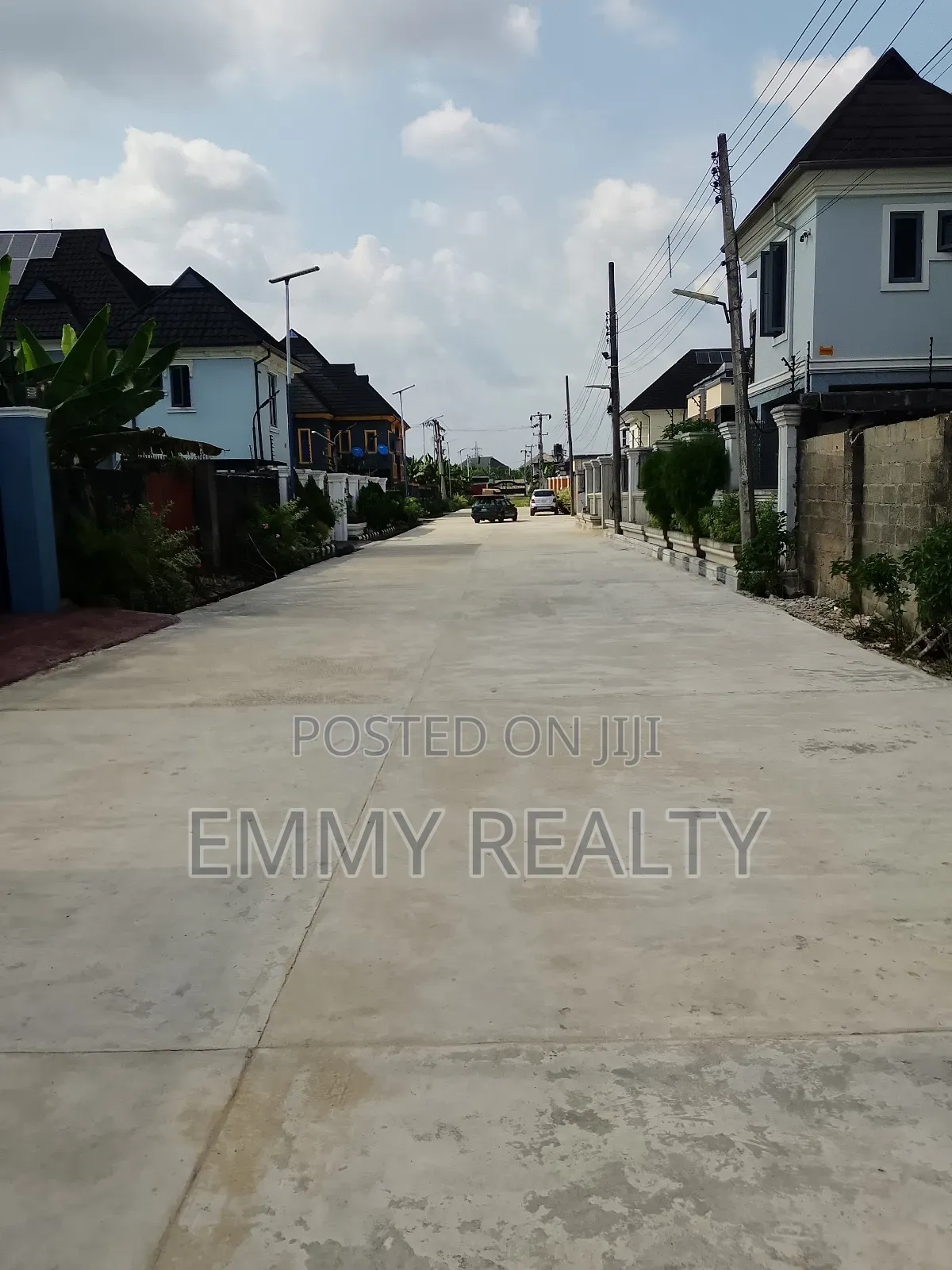 Three Plots of Land for Sale in an Estate in Eliozu