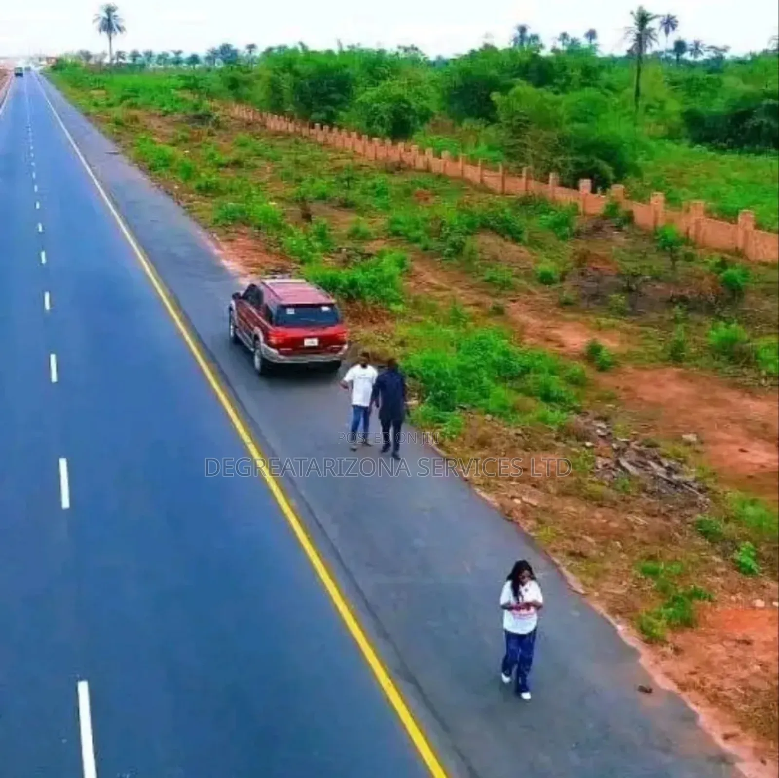 Lands Available For Sale, Along The Tiled Road At Ewulu Delta State in Ugheli