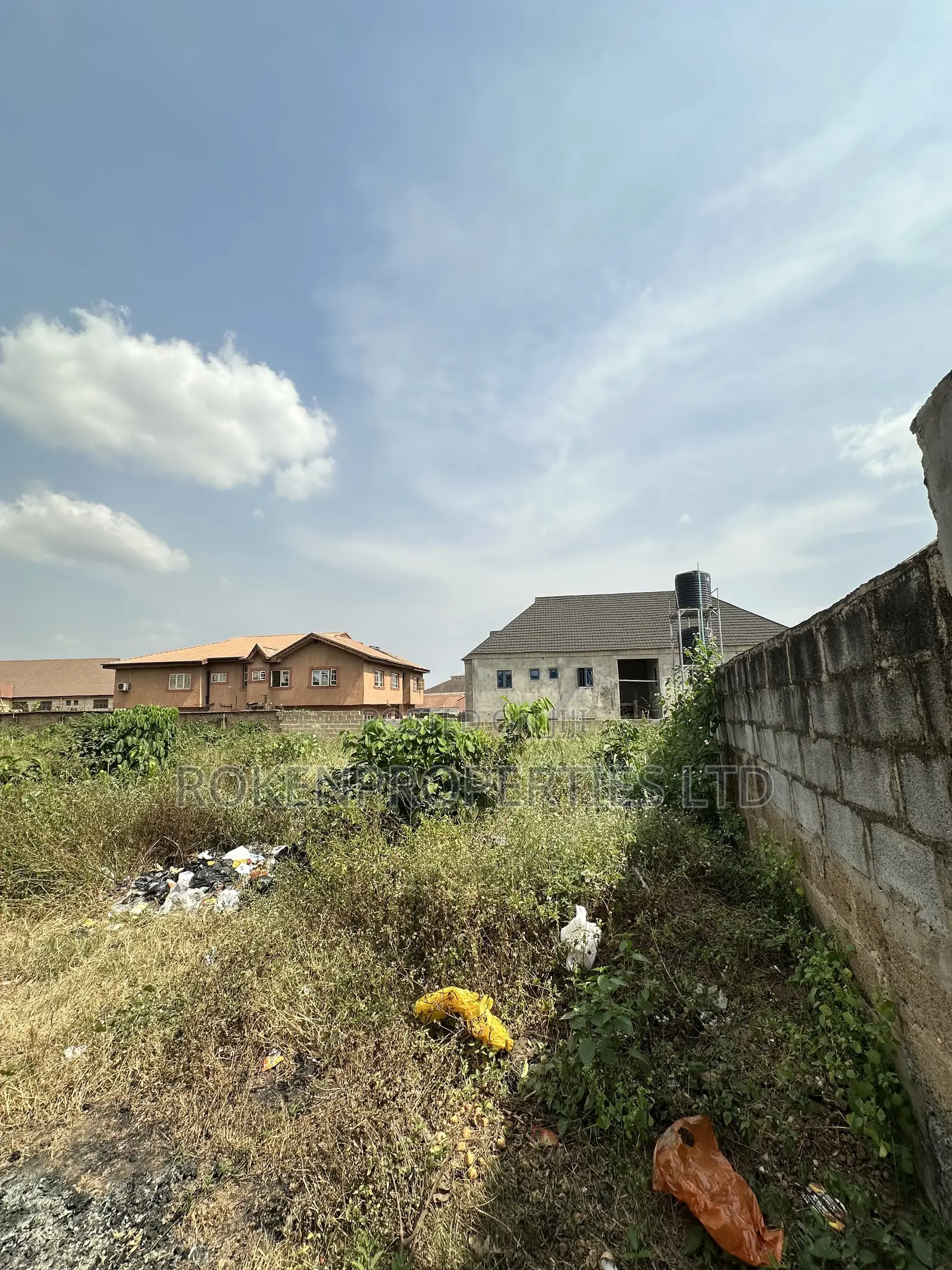 Well Table 2plots of Land With Fenced for Sale at Ologuneru in Ologuneru