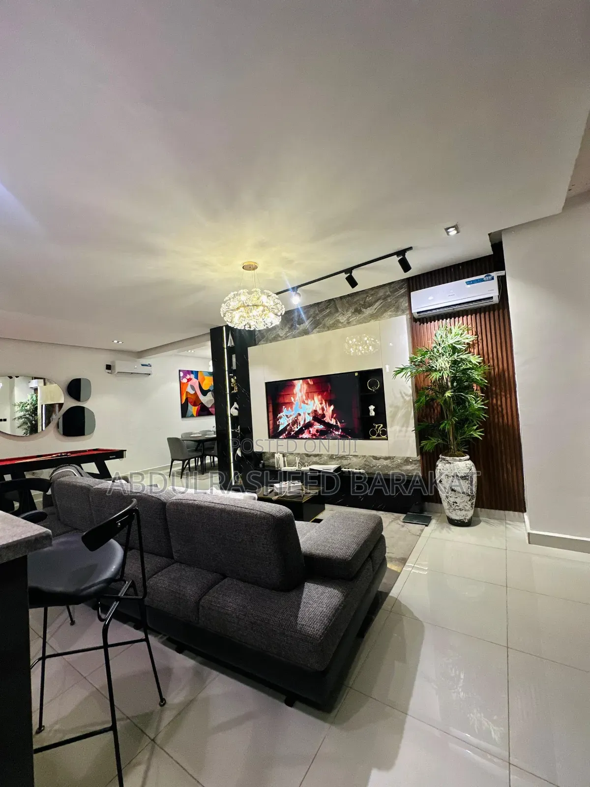 Luxury Two Bedroom Apartment With Ps5, Snooker and Swimming Pool in Lekki Phase 1