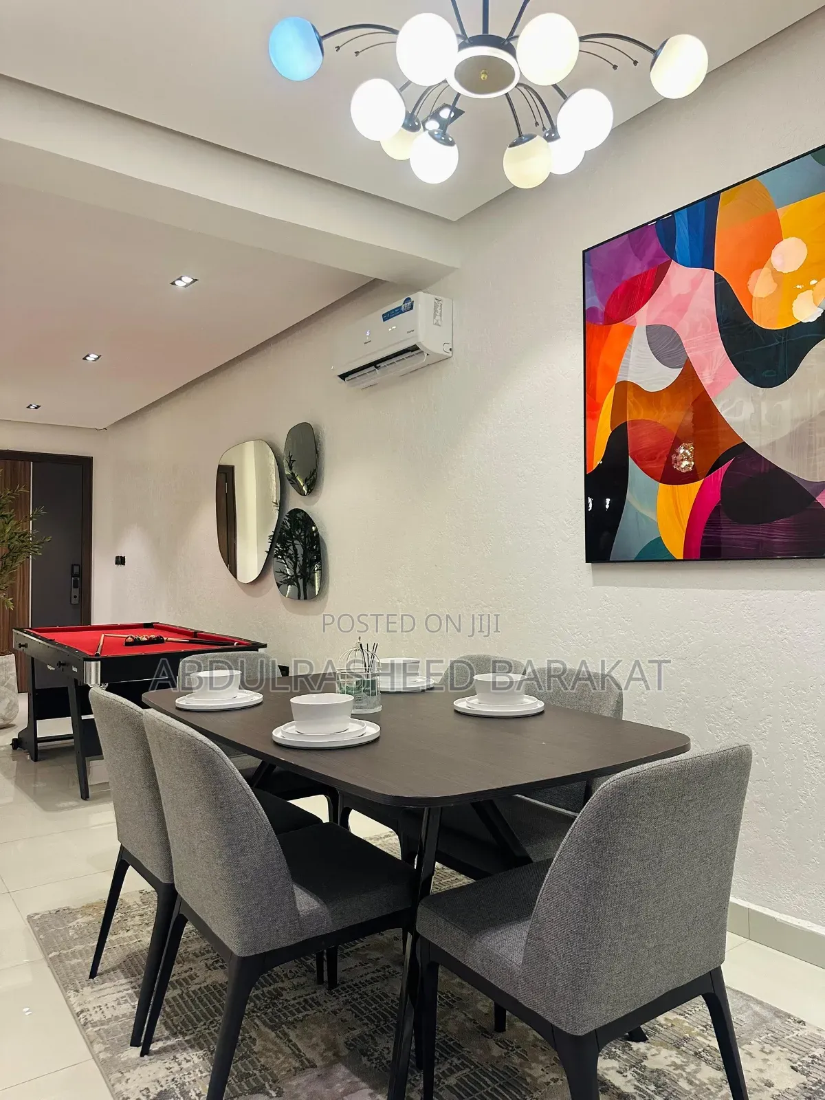 Luxury Two Bedroom Apartment With Ps5, Snooker and Swimming Pool in Lekki Phase 1