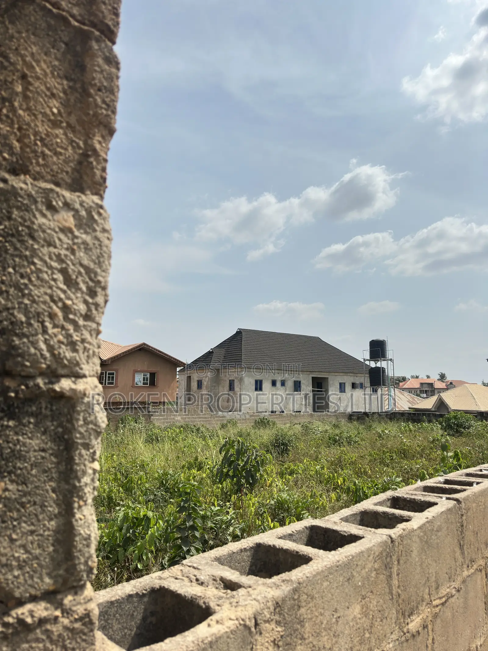 Well Table 2plots of Land With Fenced for Sale at Ologuneru in Ologuneru