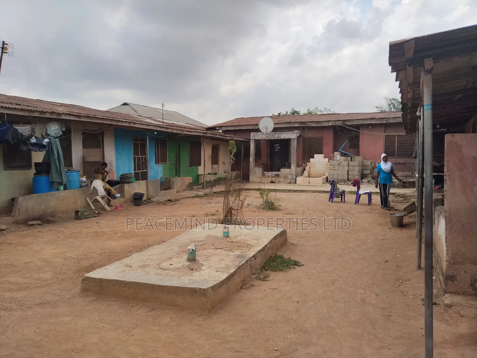 Plot of Land 3bed,13 Room and 6nos Shops in Ikotun by Governor Rd #65m in Governors Road