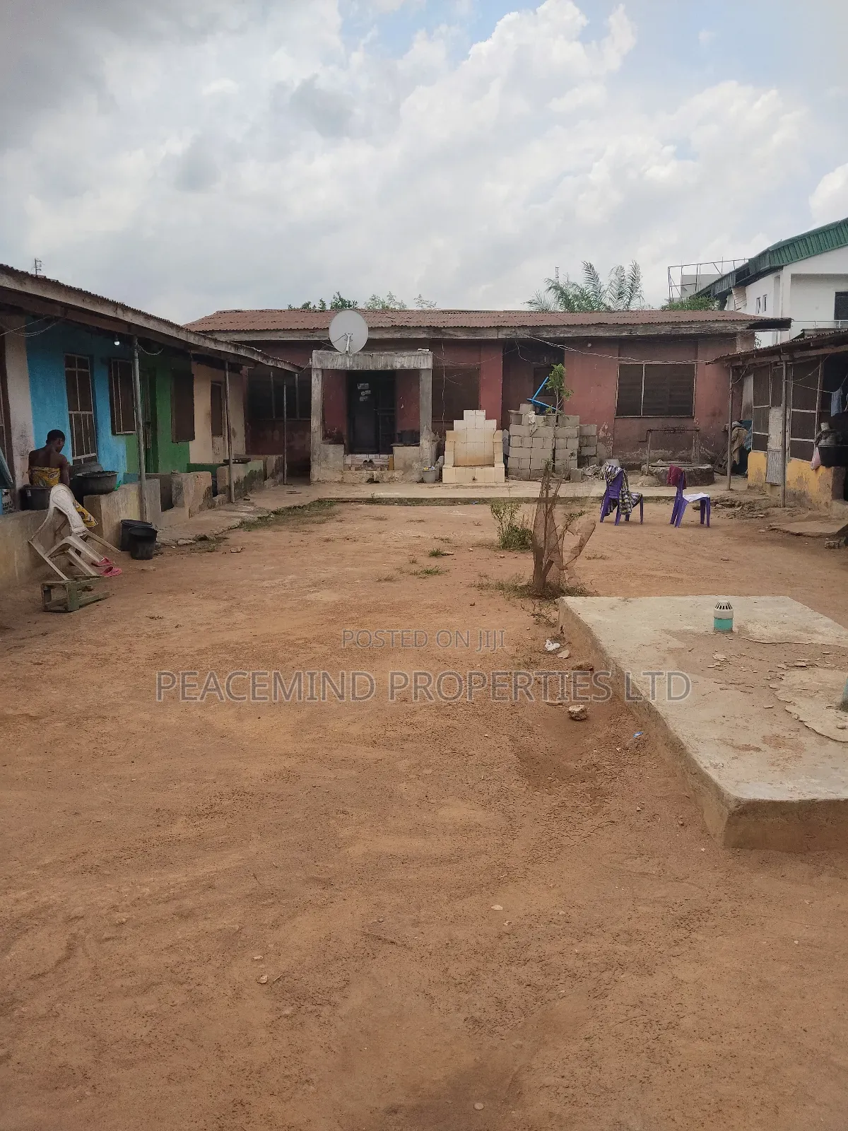 Plot of Land 3bed,13 Room and 6nos Shops in Ikotun by Governor Rd #65m in Governors Road