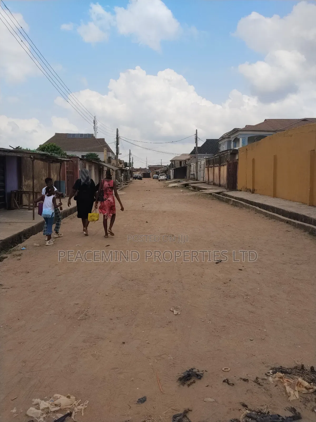 Plot of Land 3bed,13 Room and 6nos Shops in Ikotun by Governor Rd #65m in Governors Road