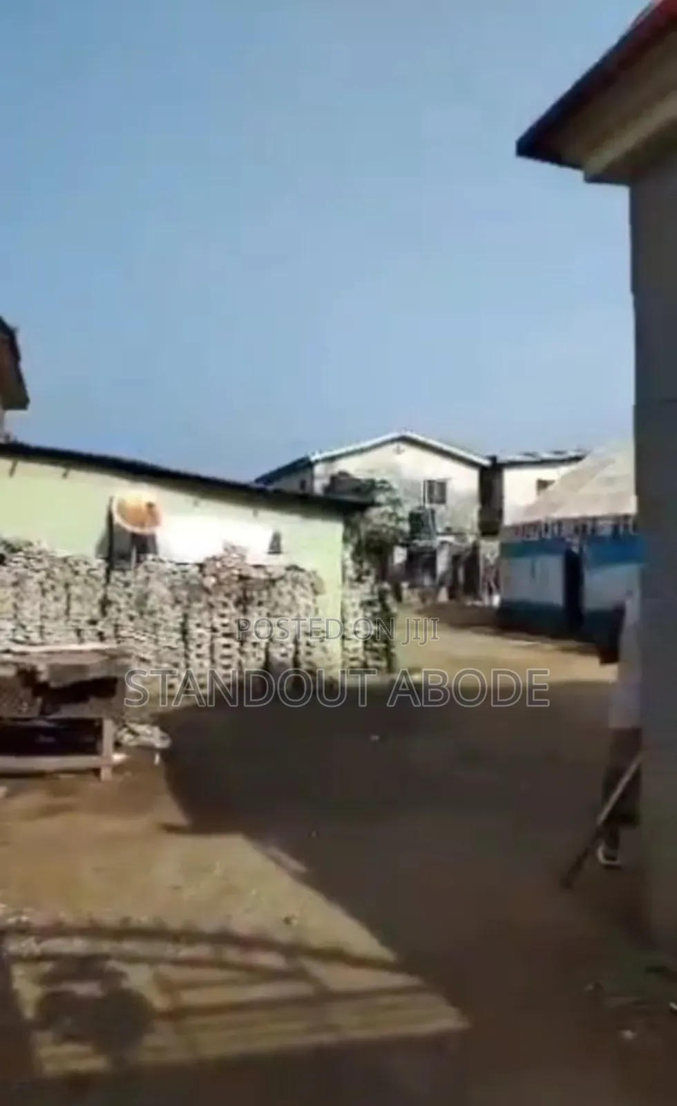 A Prime Plot of Land With 4 Shops in Front for Sale Off Ikotun Igando in Igando / Ikotun/Igando