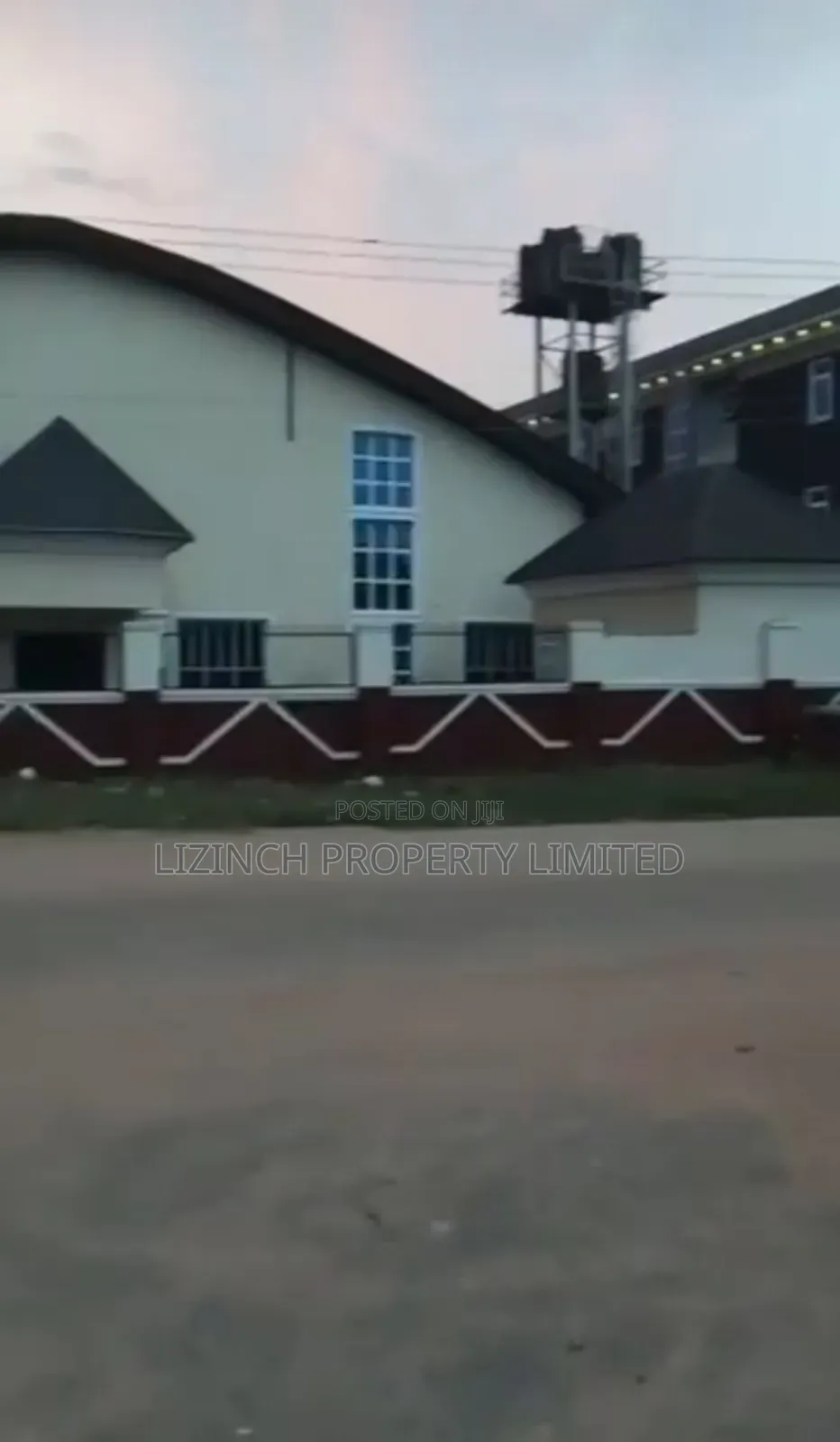 Large Event Centre for Sale Along Etete Road, on a 200ft by 200ft in Benin City