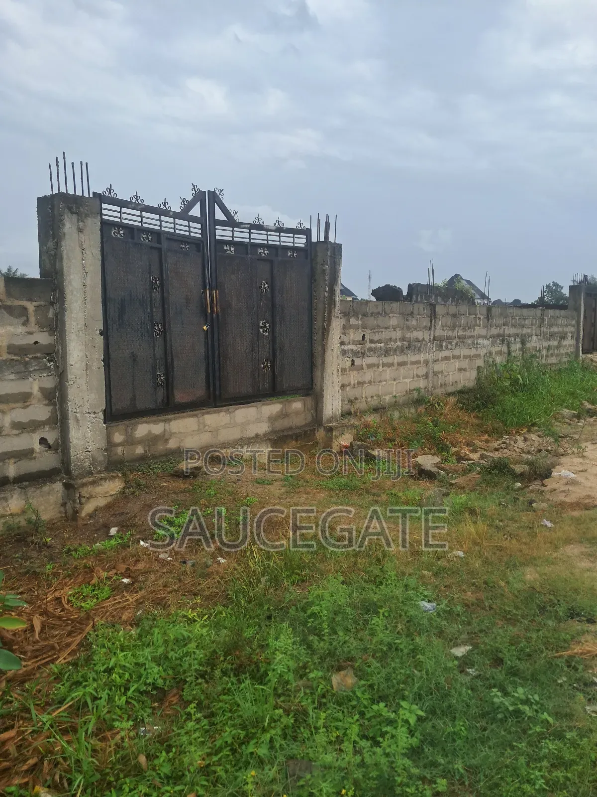 5 Plot Fenced Fha Area at Ado Stone Water 50m Per Plot in Abule Ado