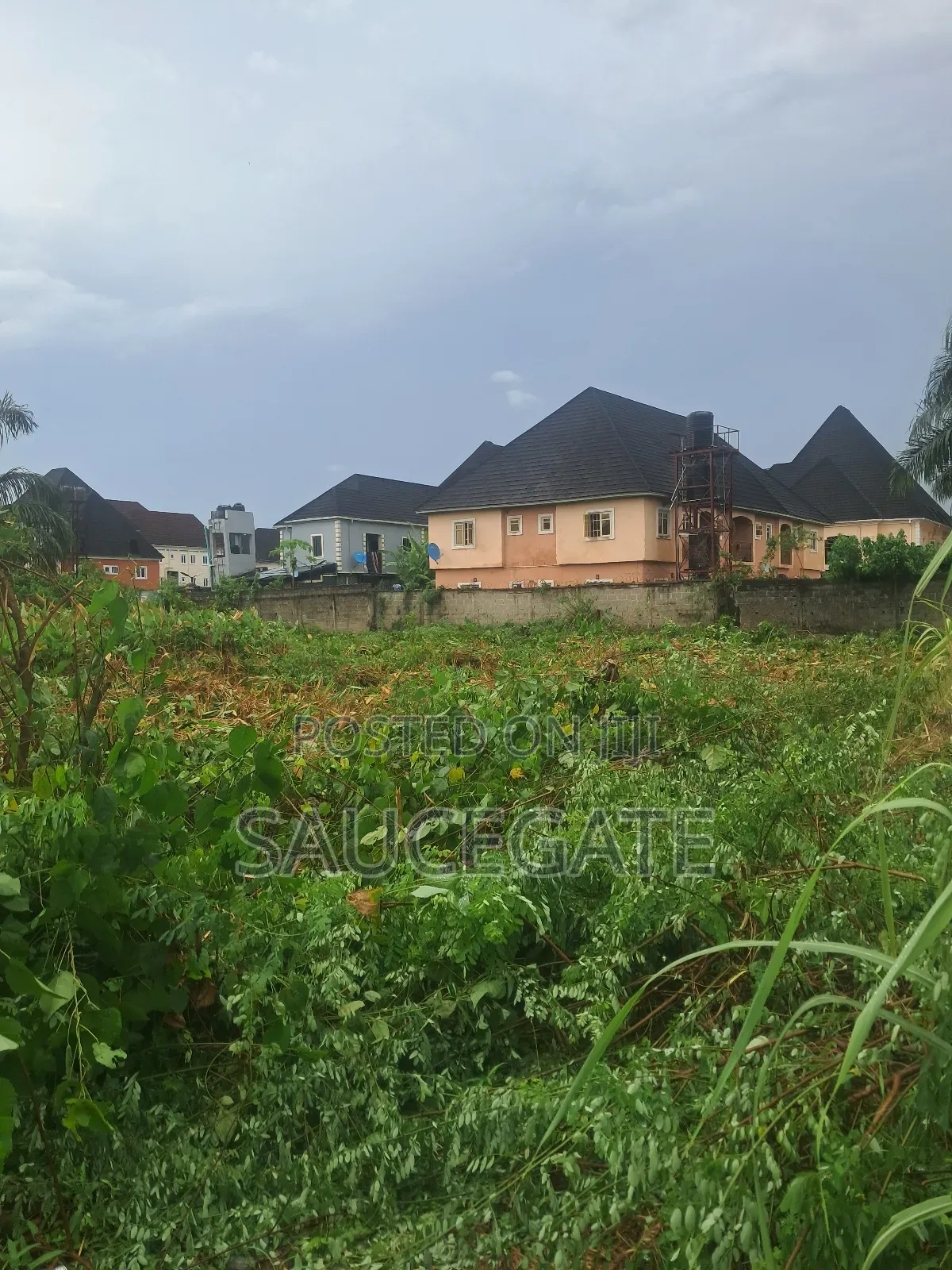 5 Plot Fenced Fha Area at Ado Stone Water 50m Per Plot in Abule Ado