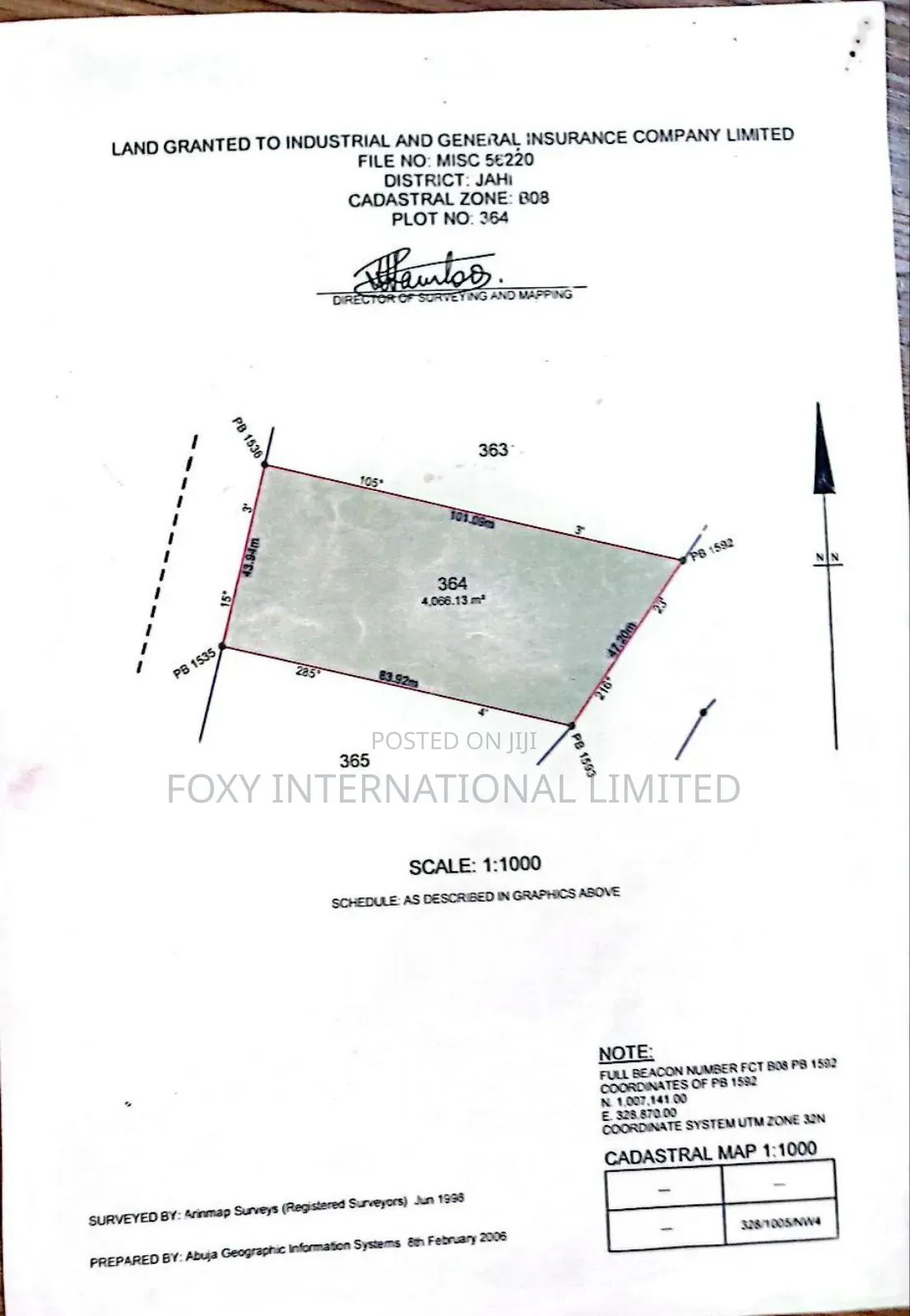 Jahi Commercial Land in Jahi
