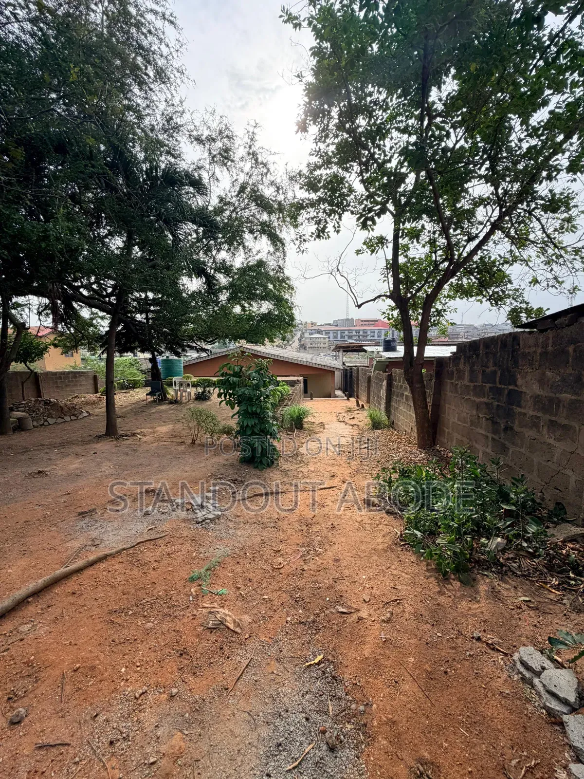 A Demolishable Structure Sitting on 556sqm of Land for Sale in Ogba in Oke-Ira / Ogba
