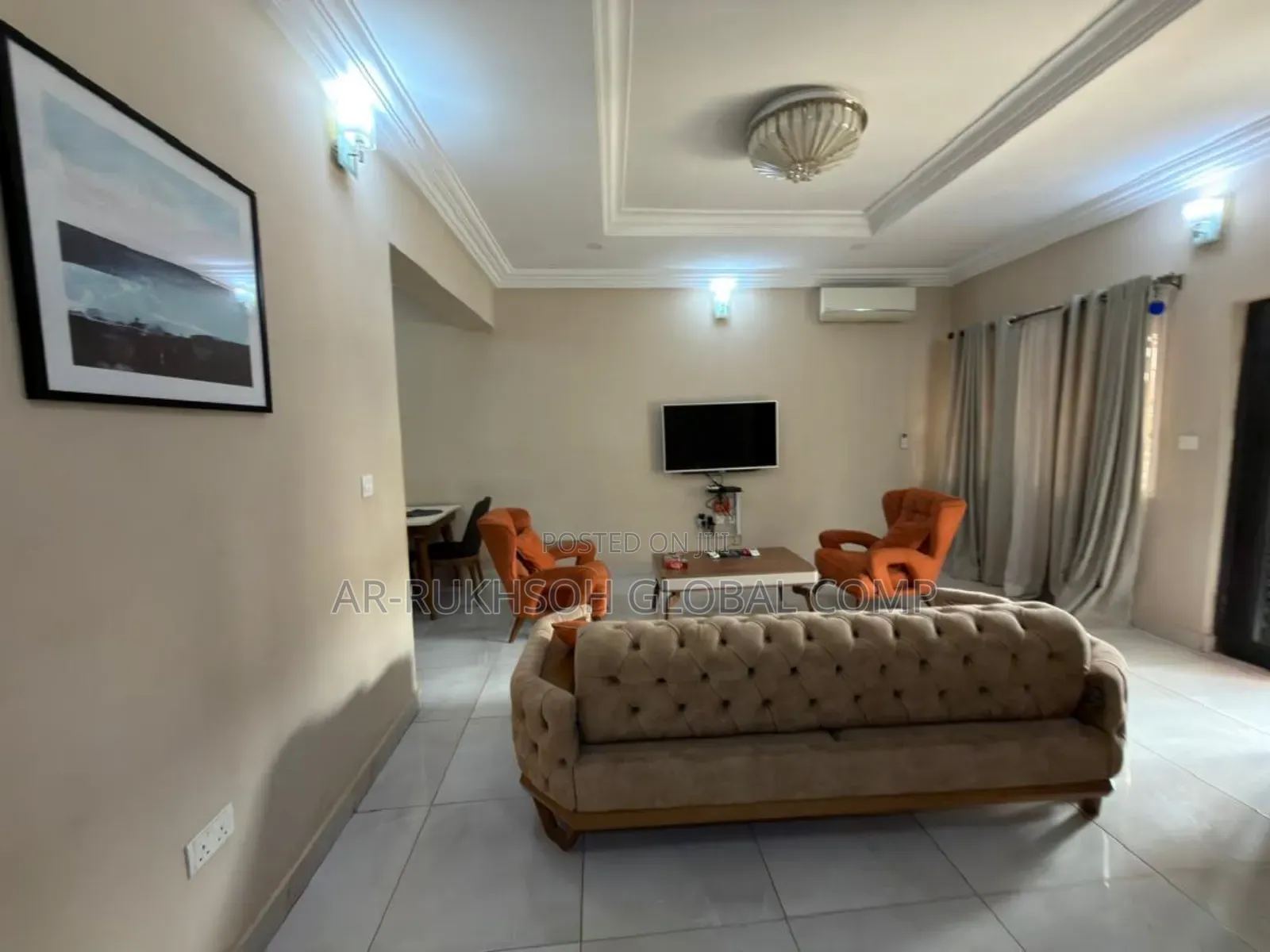 Furnished 2bdrm Apartment in An A Serene Estate, Galadimawa for rent in Galadimawa
