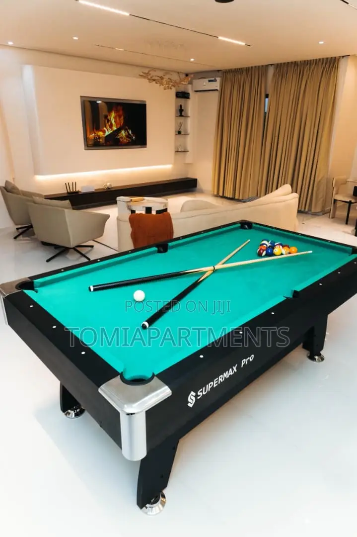 Smart 4 Bedroom Shortlet Apartment With Pool, Gym Snooker in Lekki in Ikate