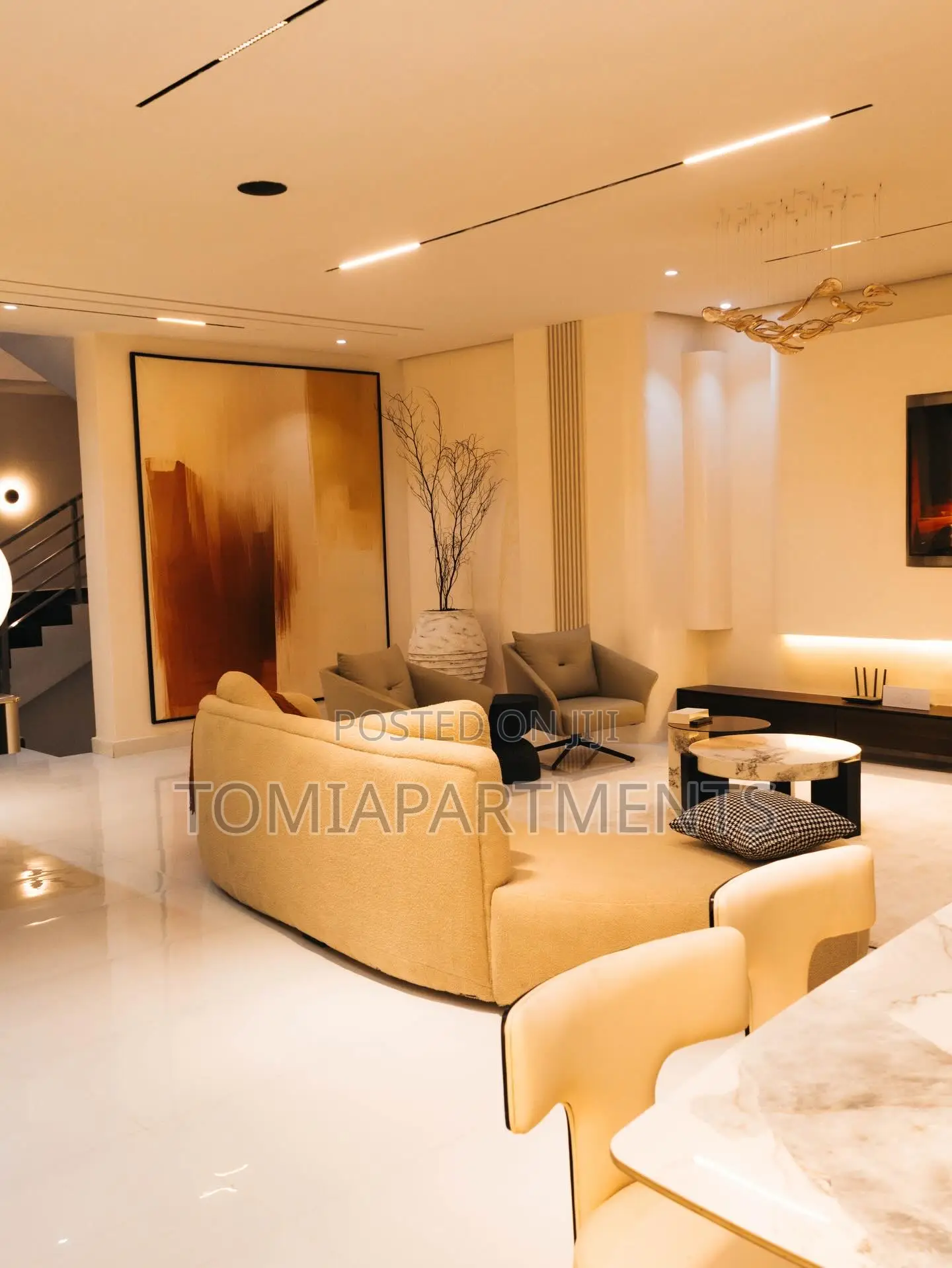 Smart 4 Bedroom Shortlet Apartment With Pool, Gym Snooker in Lekki in Ikate