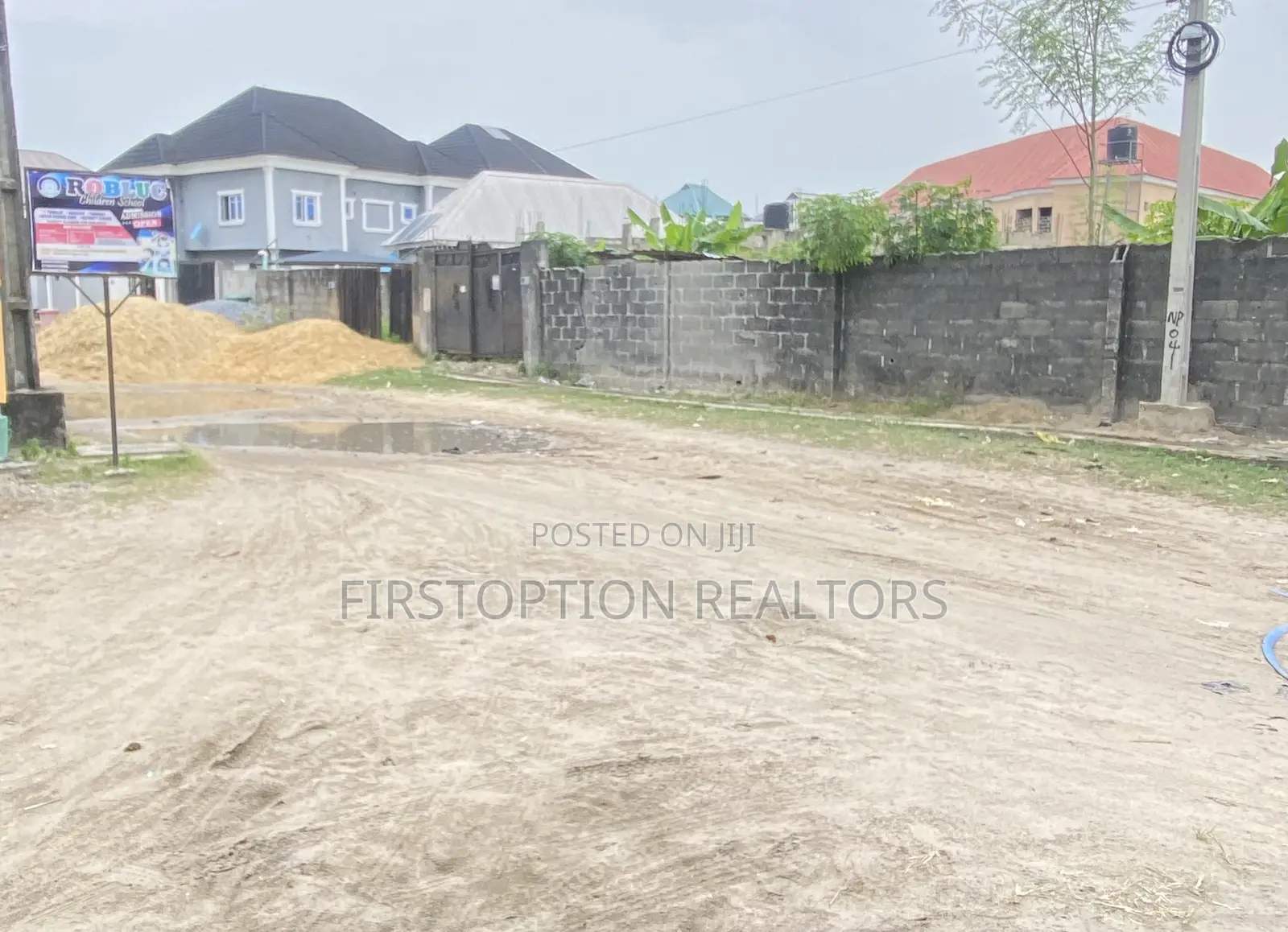 Distress Half Plot of Land Measuring 300sqm at Ogombo Ajah in Ogombo