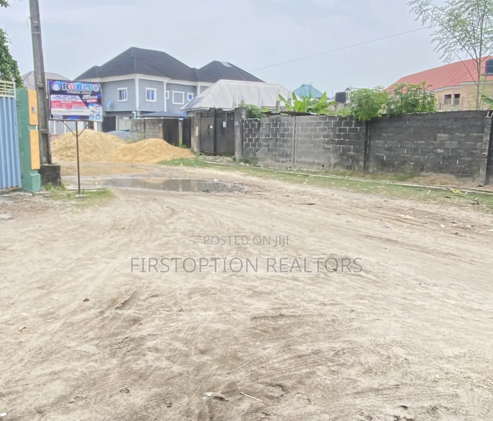 Distress Half Plot of Land Measuring 300sqm at Ogombo Ajah in Ogombo