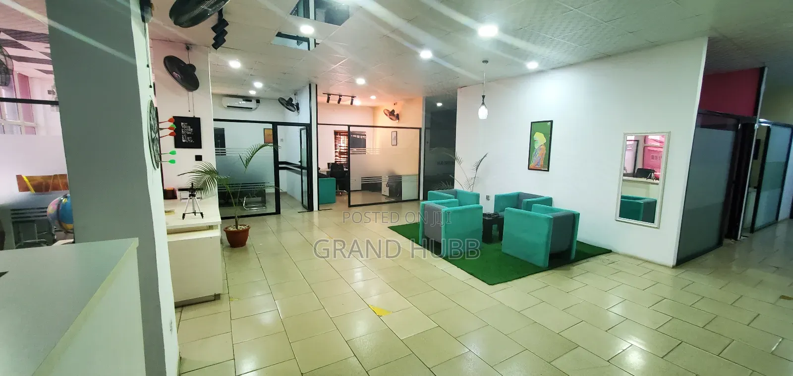 Serviced Private Co-Working Office Spaces for Rent Monthly in Gwarinpa