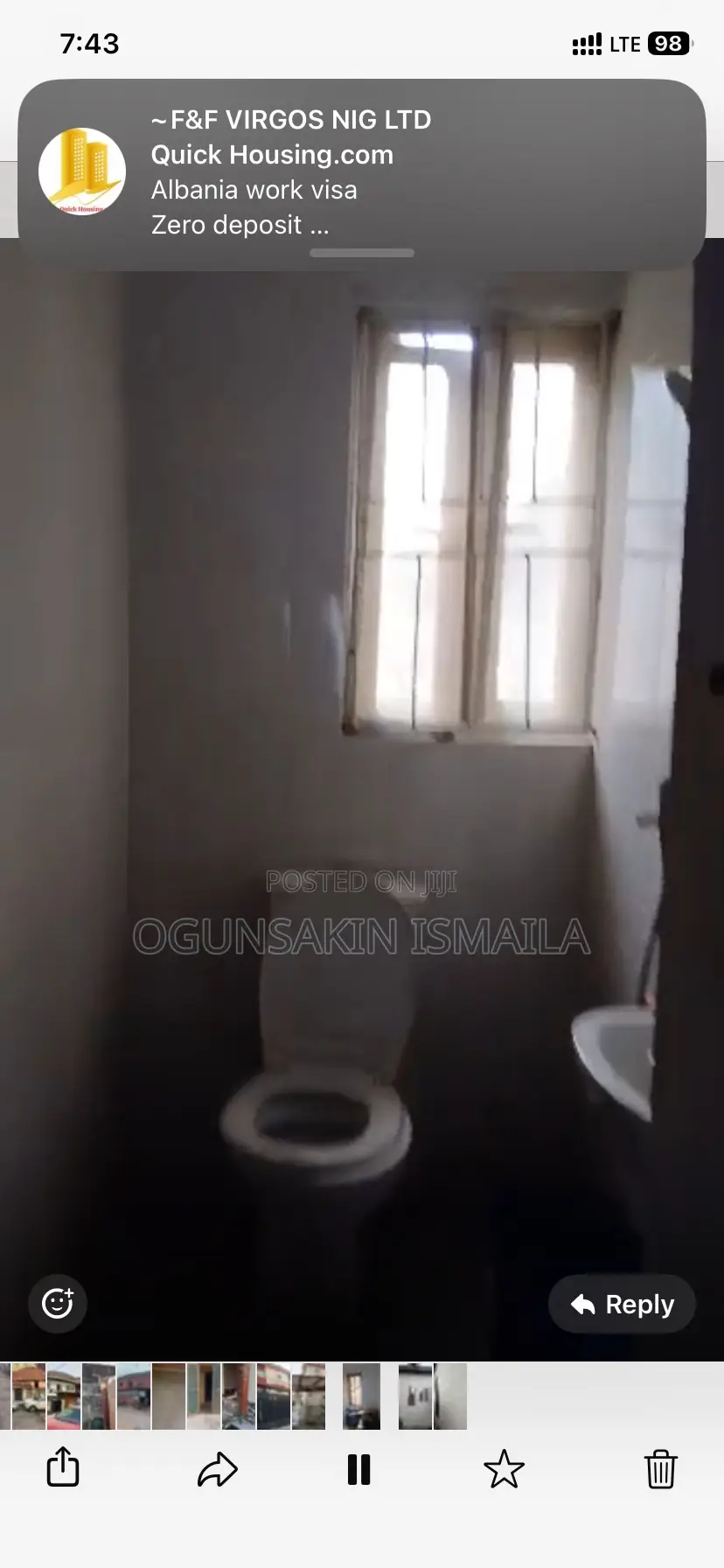 Studio Apartment in Opebi for rent in Opebi