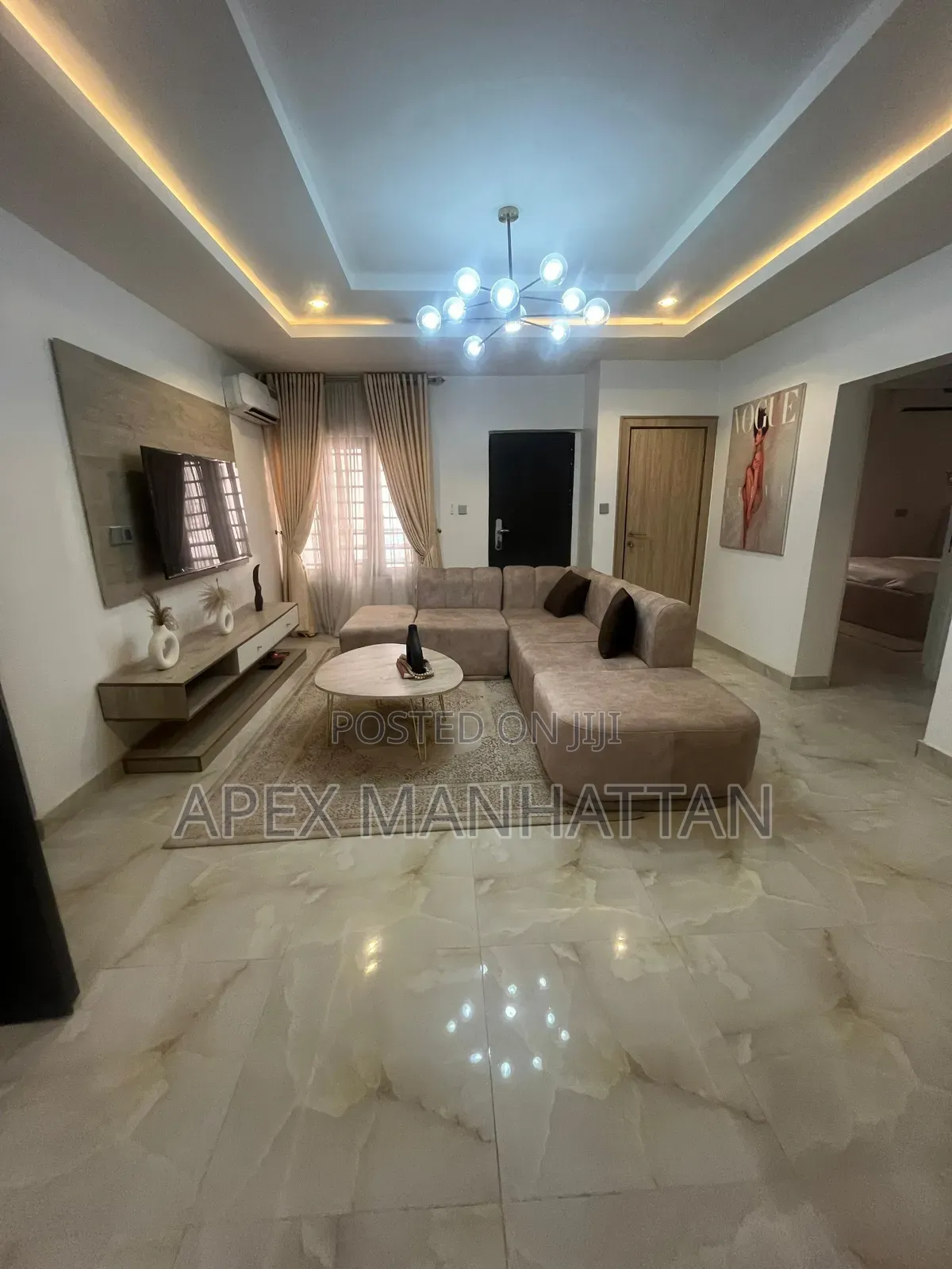 Furnished 2bdrm Block of Flats in Presidential Villa, Asokoro for rent in Asokoro