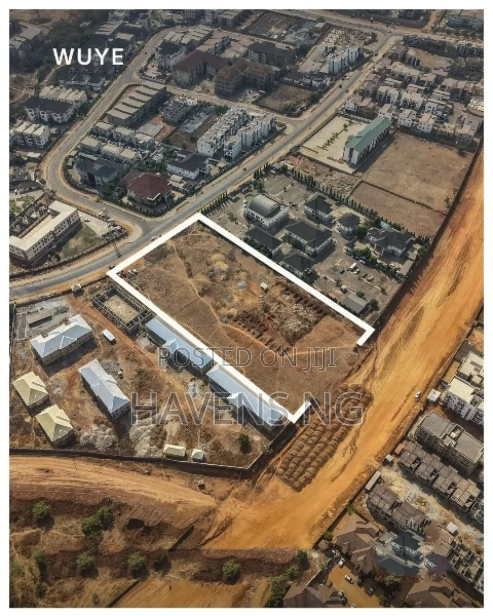Prime Dual-Frontage Land in Wuye, Abuja in Wuye